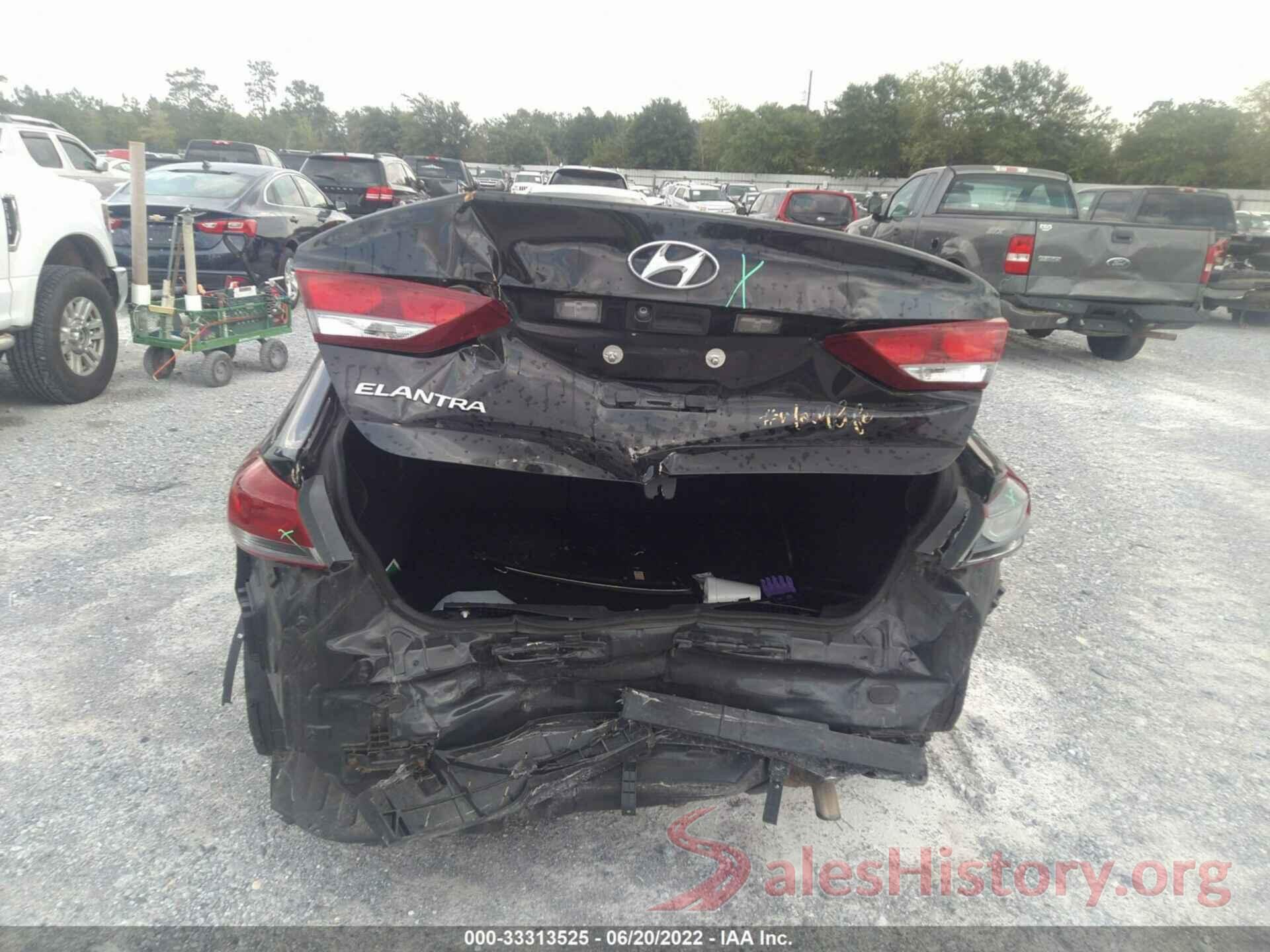 5NPD84LF9HH091401 2017 HYUNDAI ELANTRA