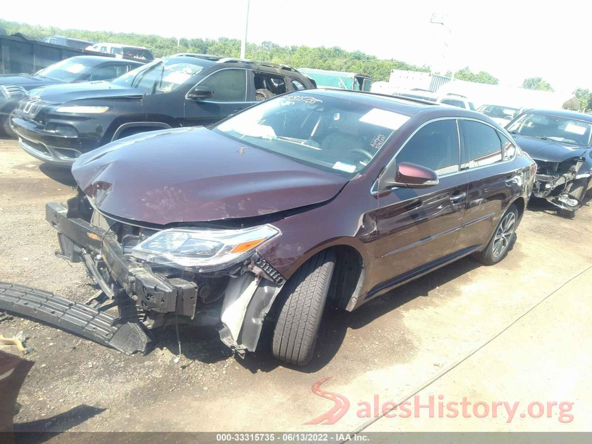 4T1BD1EB0HU058428 2017 TOYOTA AVALON