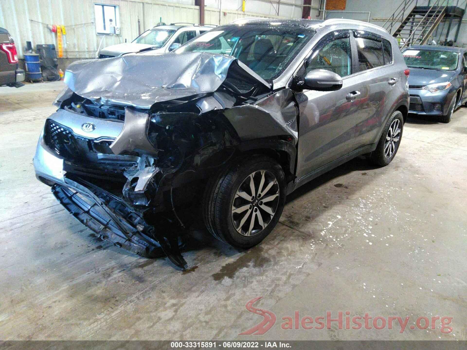 KNDPNCAC7H7104904 2017 KIA SPORTAGE