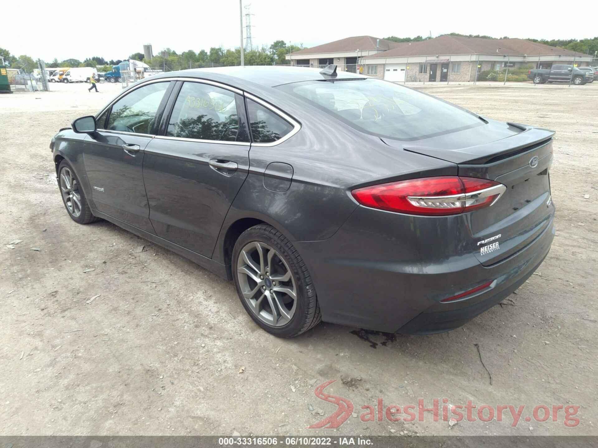 3FA6P0RU9KR156476 2019 FORD FUSION HYBRID