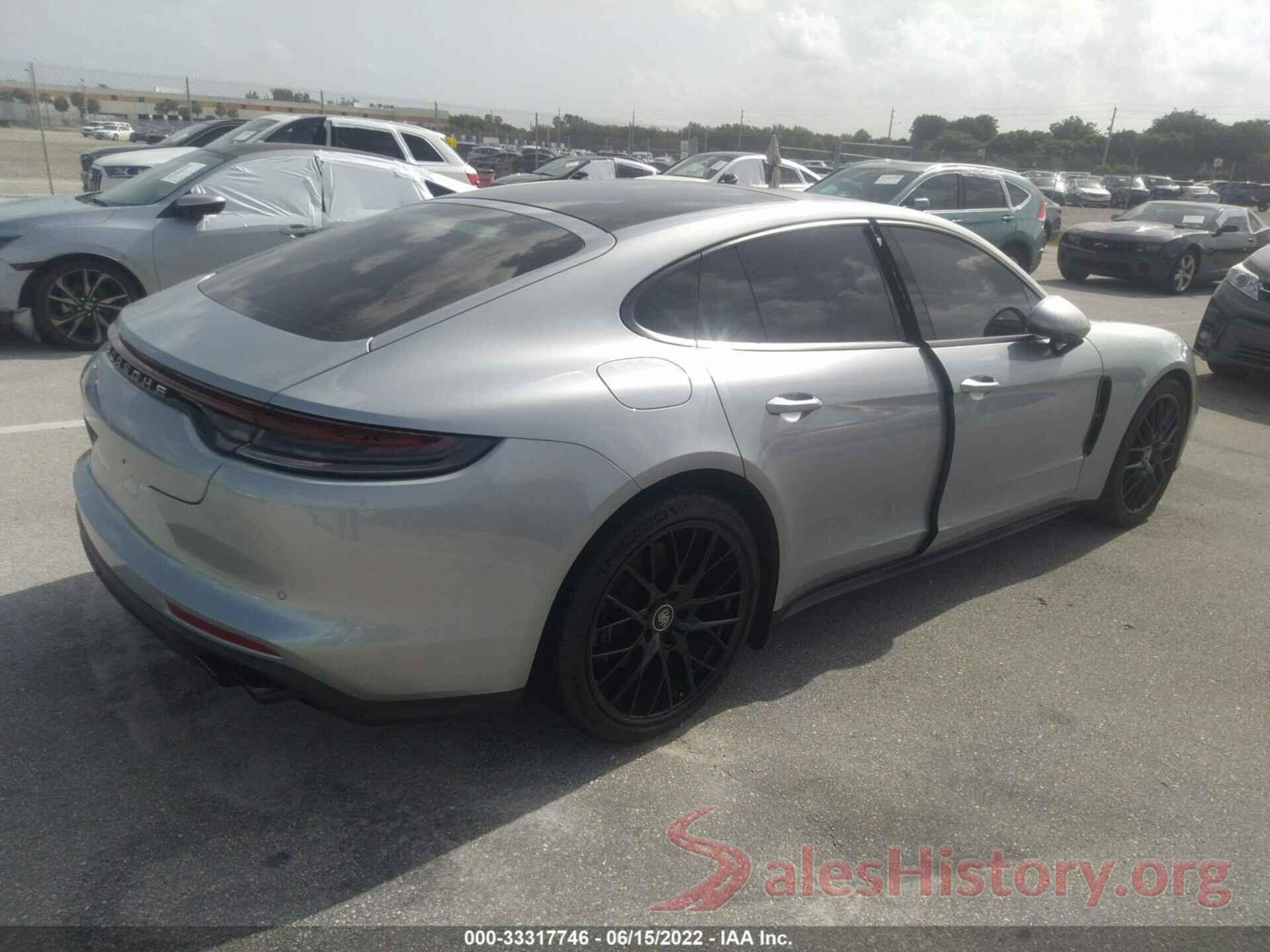 WP0AJ2A72ML115020 2021 PORSCHE PANAMERA