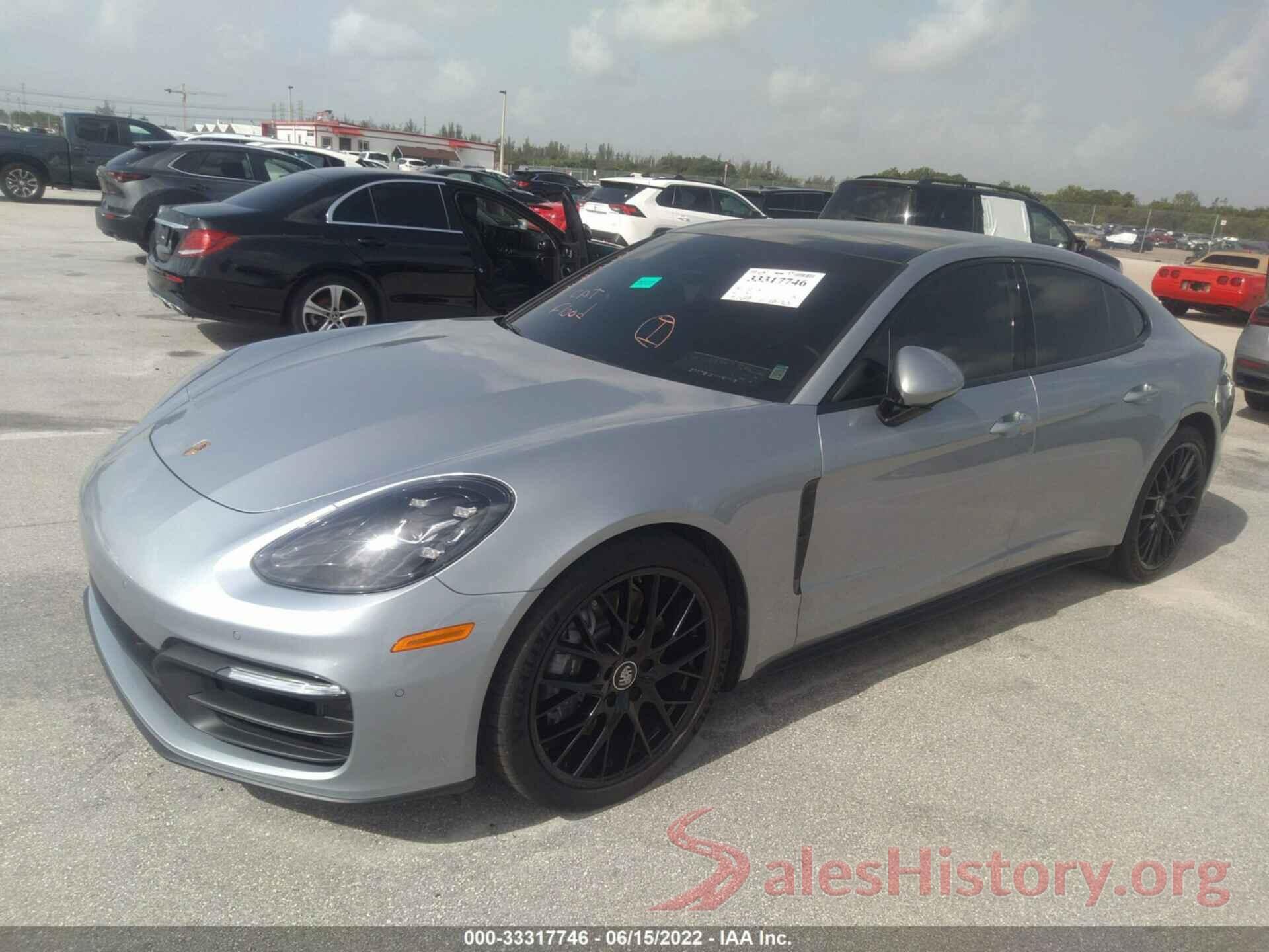 WP0AJ2A72ML115020 2021 PORSCHE PANAMERA