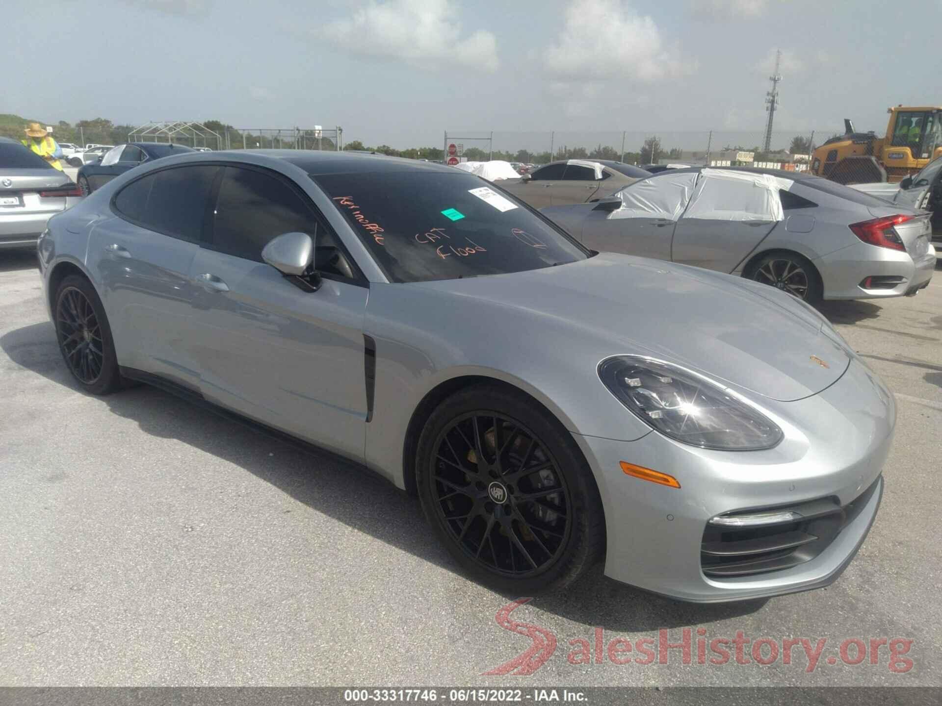 WP0AJ2A72ML115020 2021 PORSCHE PANAMERA