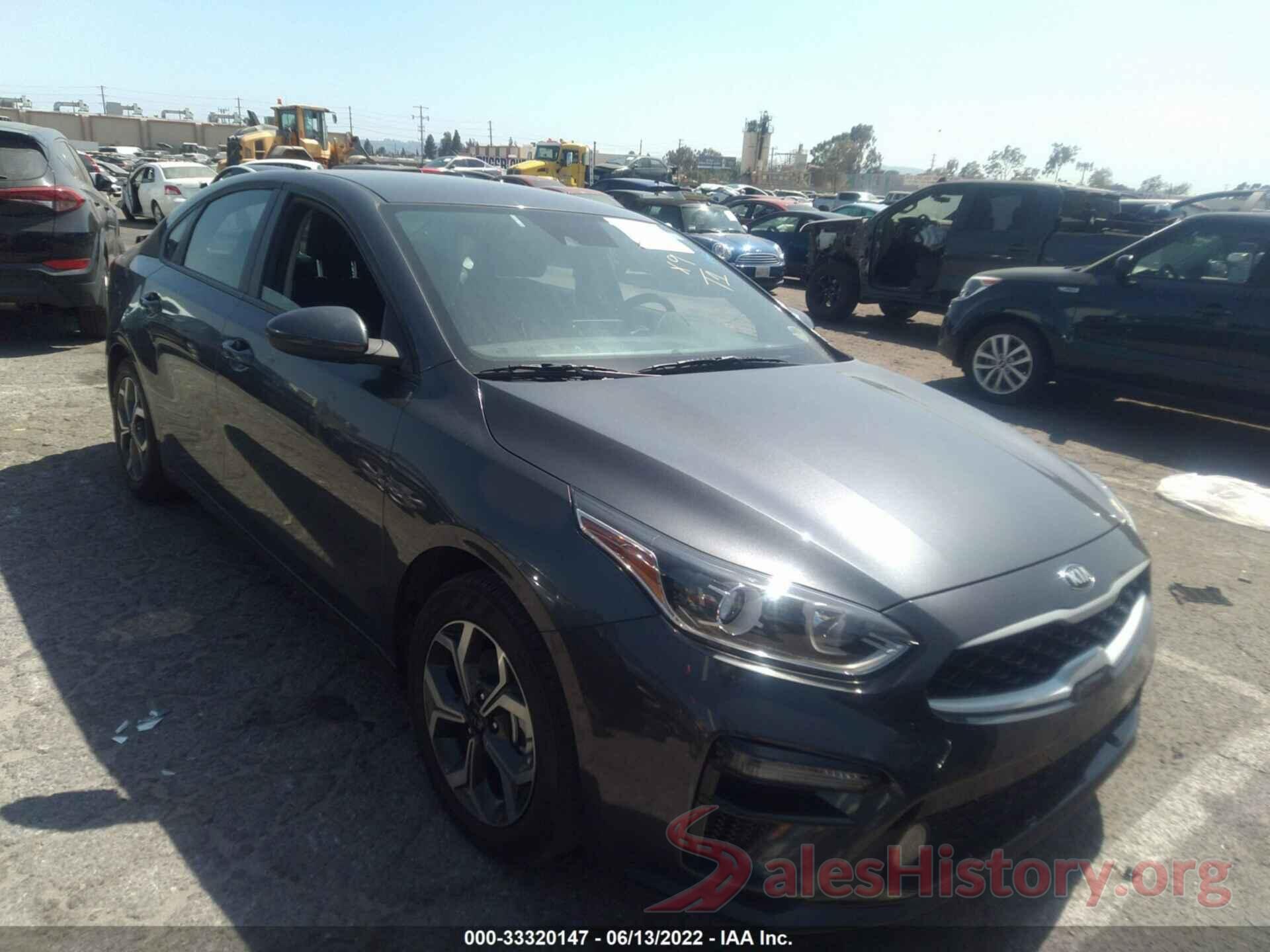 3KPF24AD1LE191355 2020 KIA FORTE