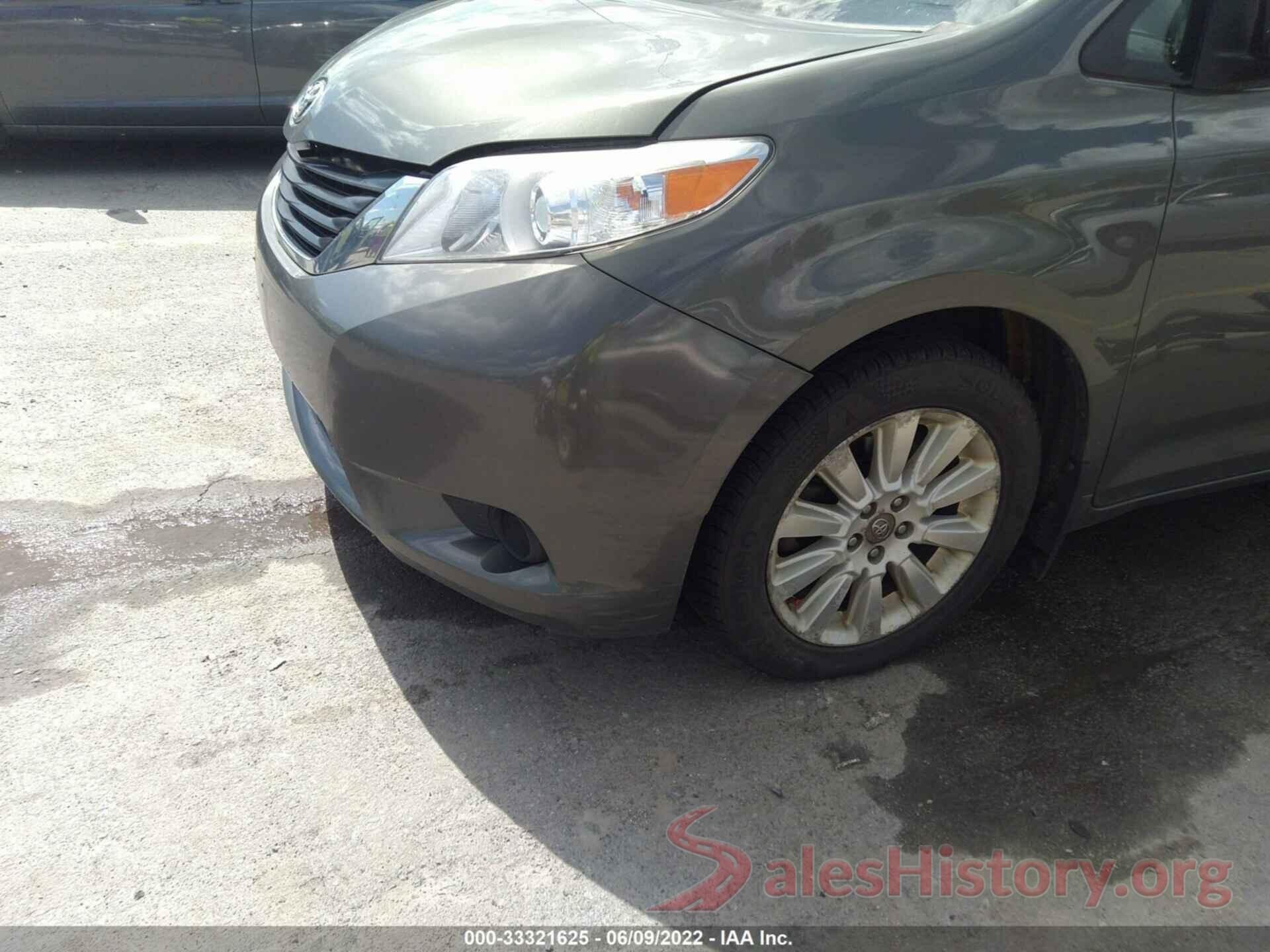 5TDJK3DC4CS042404 2012 TOYOTA SIENNA