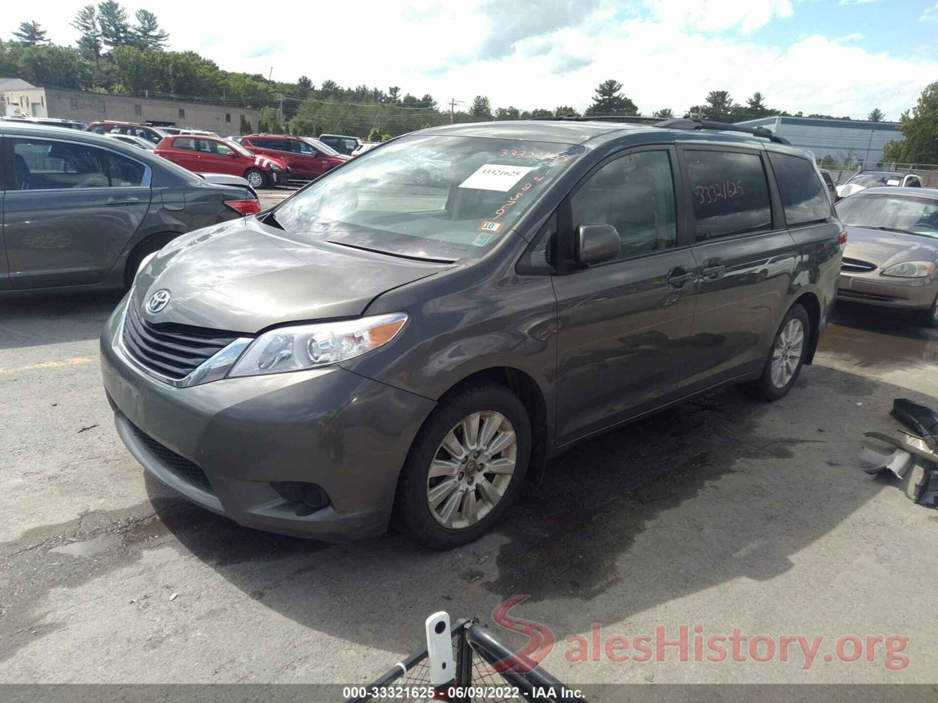 5TDJK3DC4CS042404 2012 TOYOTA SIENNA