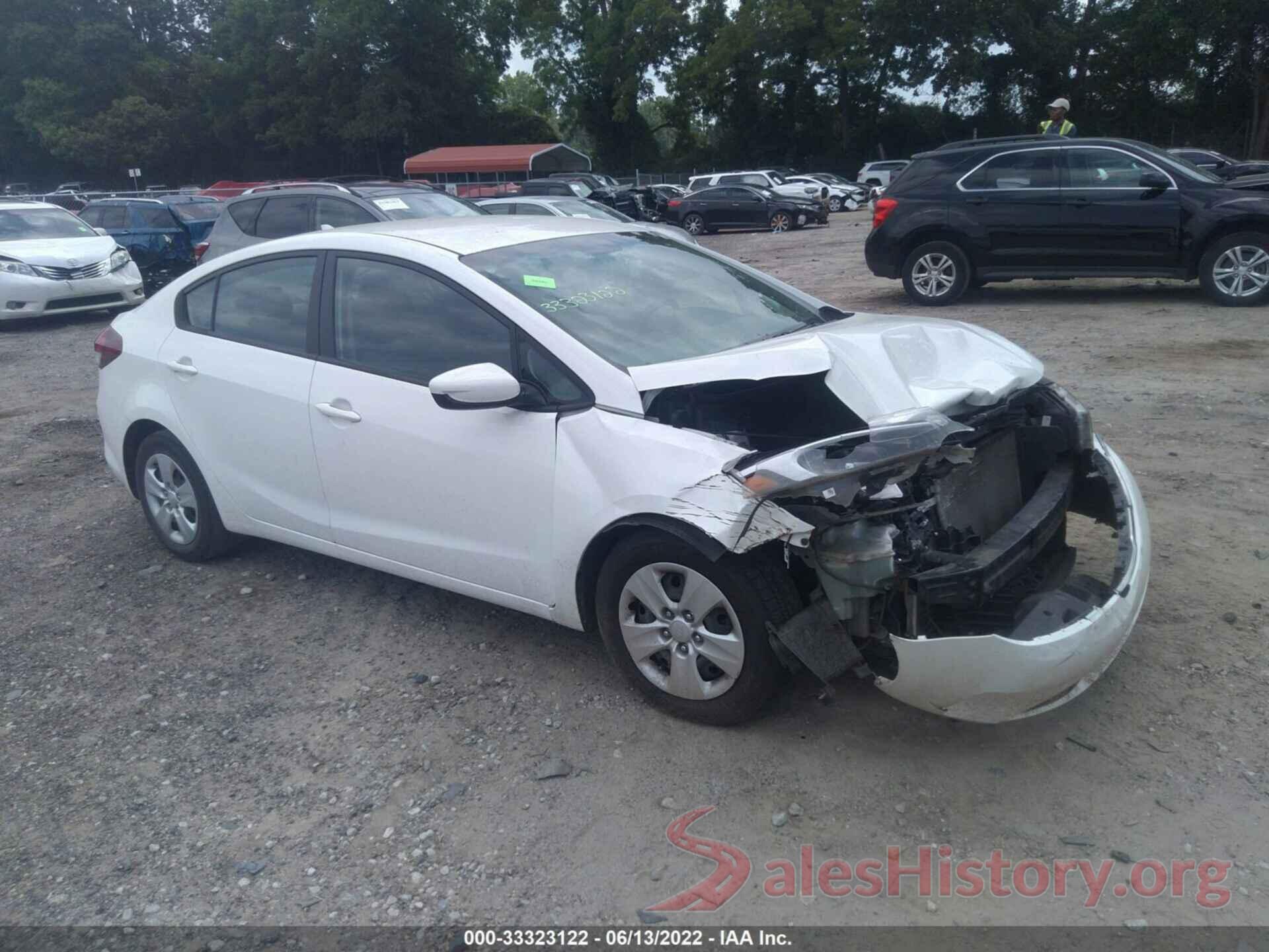 3KPFK4A70HE107110 2017 KIA FORTE