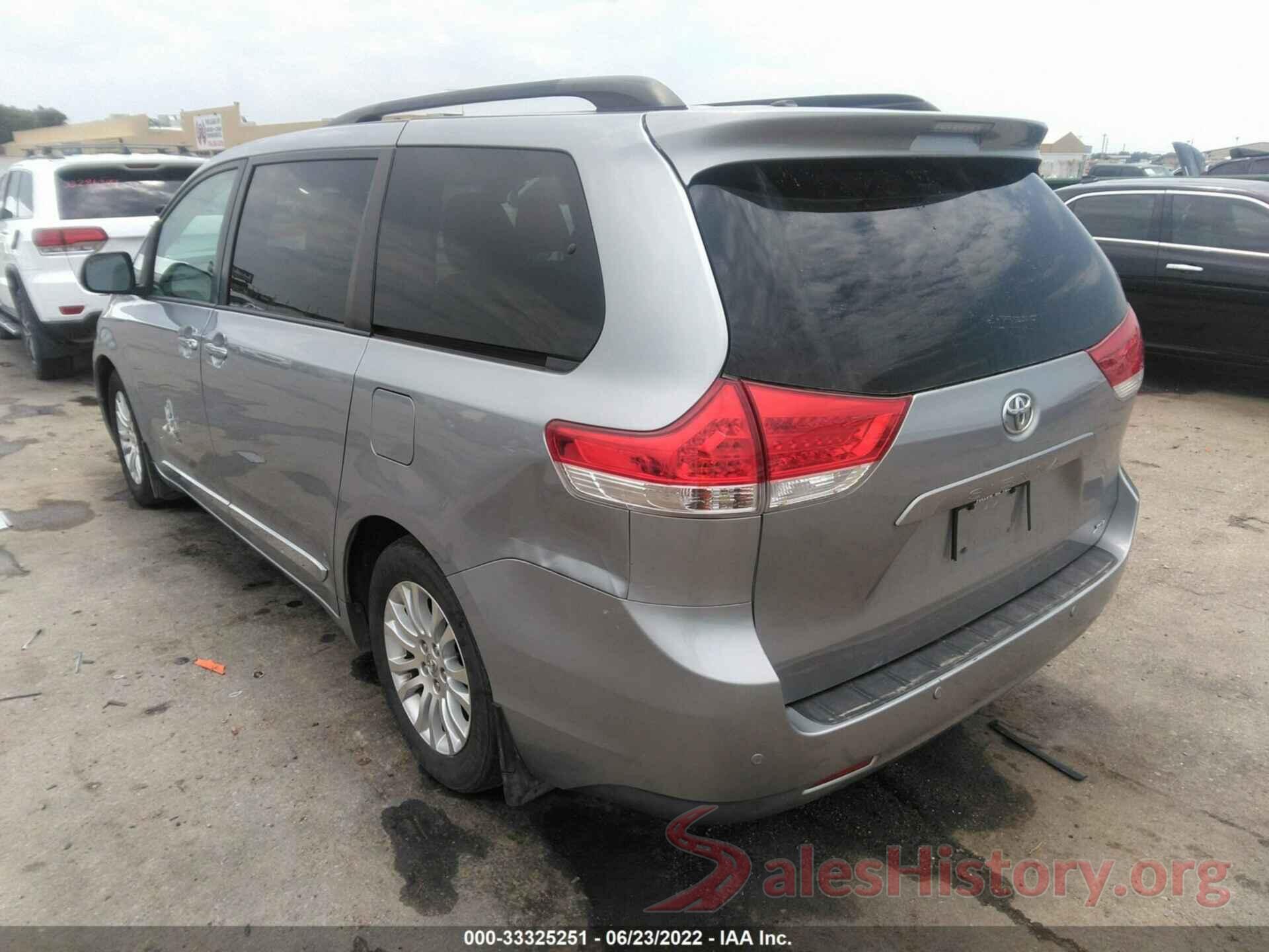 5TDYK3DC9DS341869 2013 TOYOTA SIENNA