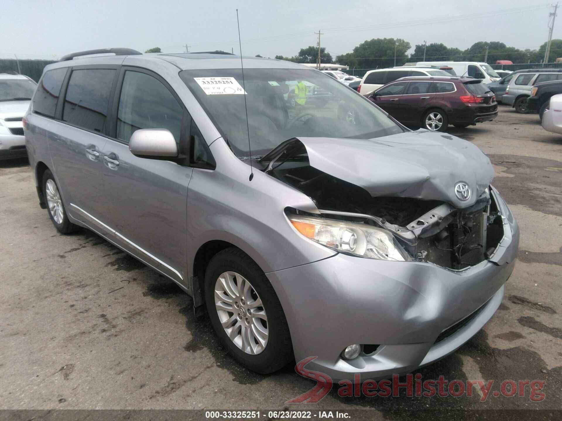 5TDYK3DC9DS341869 2013 TOYOTA SIENNA