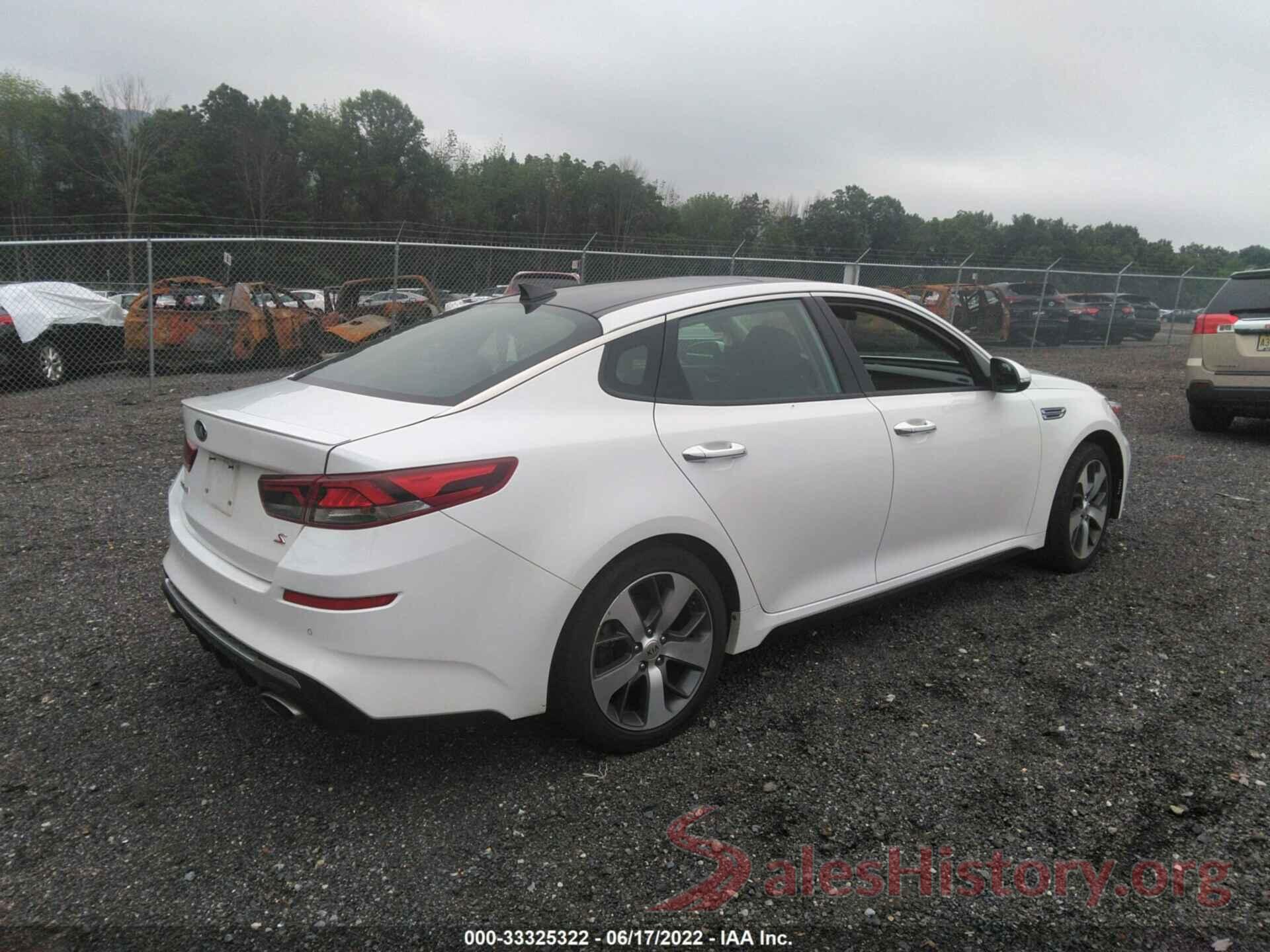 5XXGT4L35KG370638 2019 KIA OPTIMA