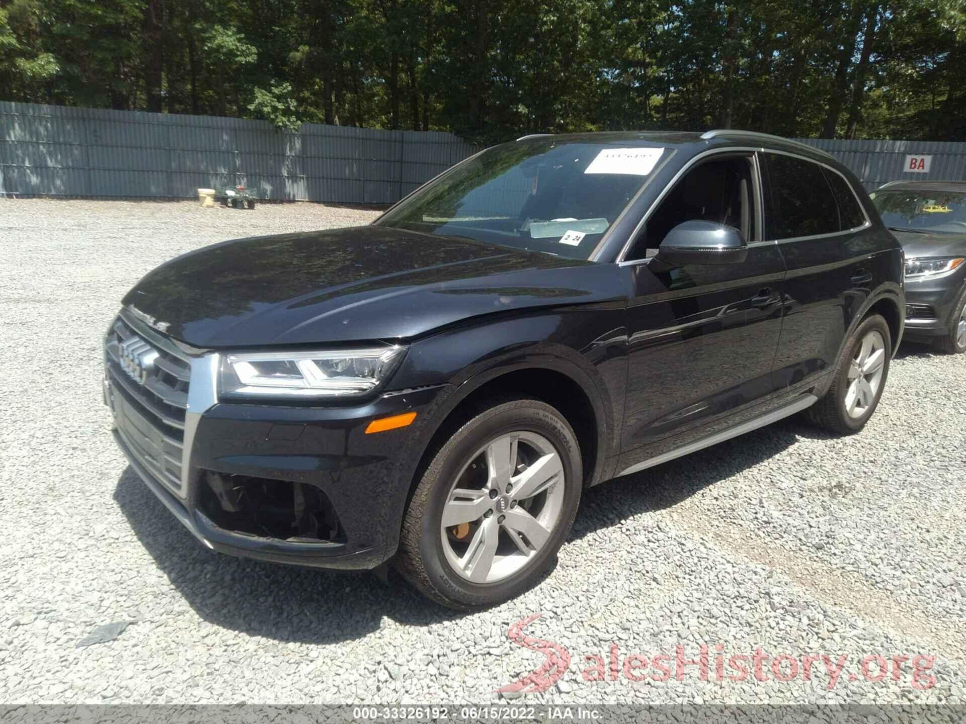 WA1BNAFY4K2053394 2019 AUDI Q5