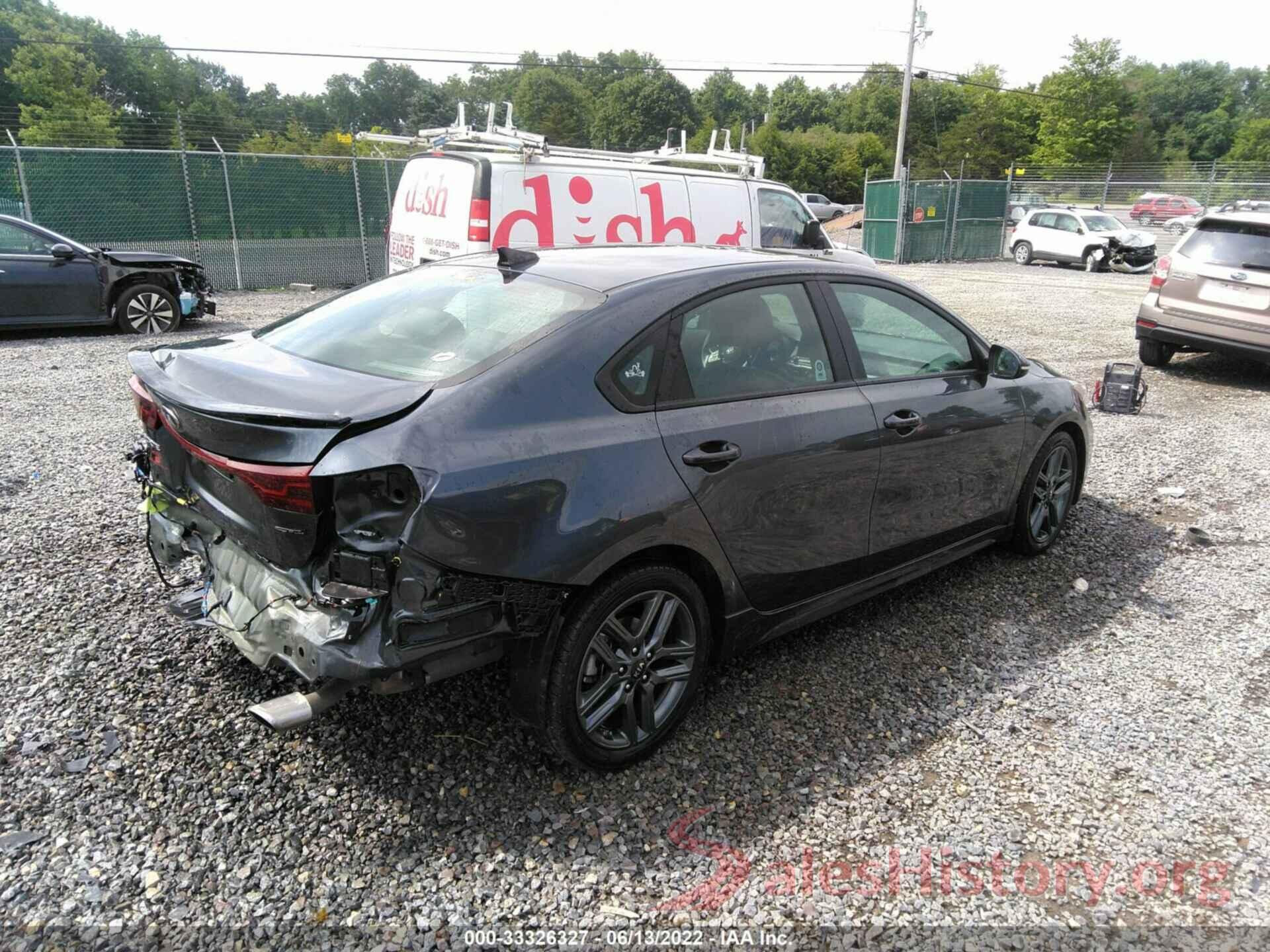 3KPF34AD9LE235406 2020 KIA FORTE