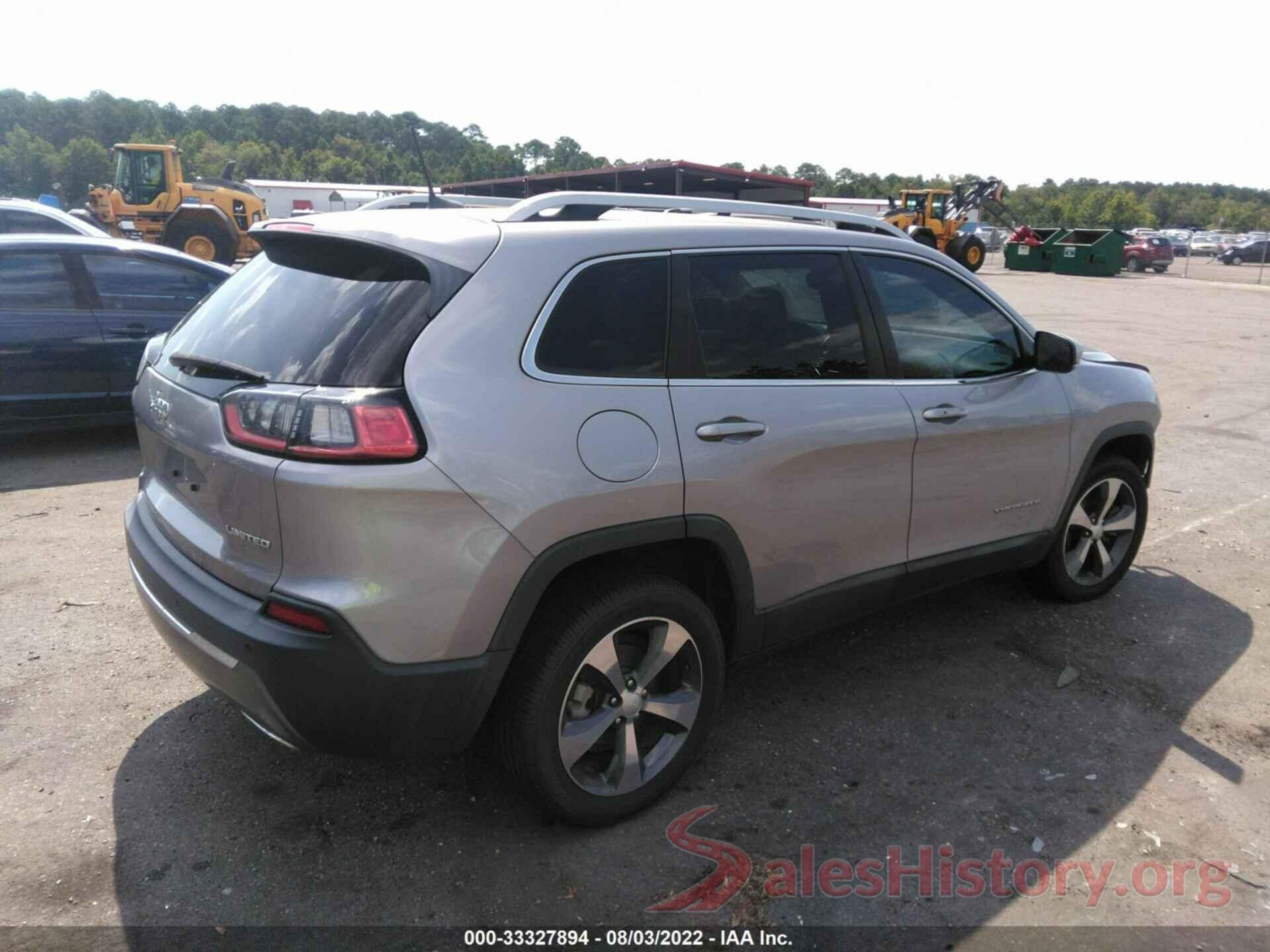 1C4PJLDN6KD160608 2019 JEEP CHEROKEE