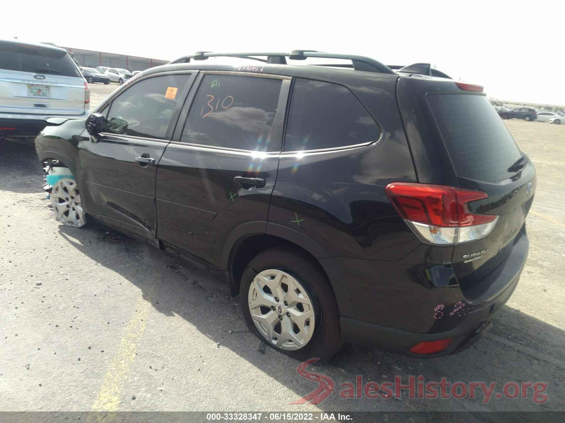 JF2SKACC2KH536047 2019 SUBARU FORESTER