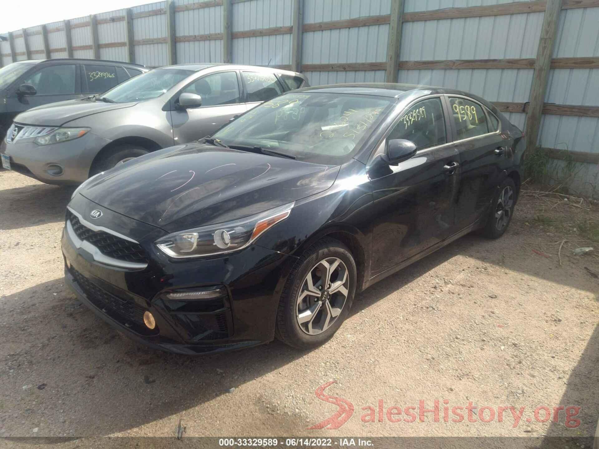 3KPF24AD4LE220508 2020 KIA FORTE