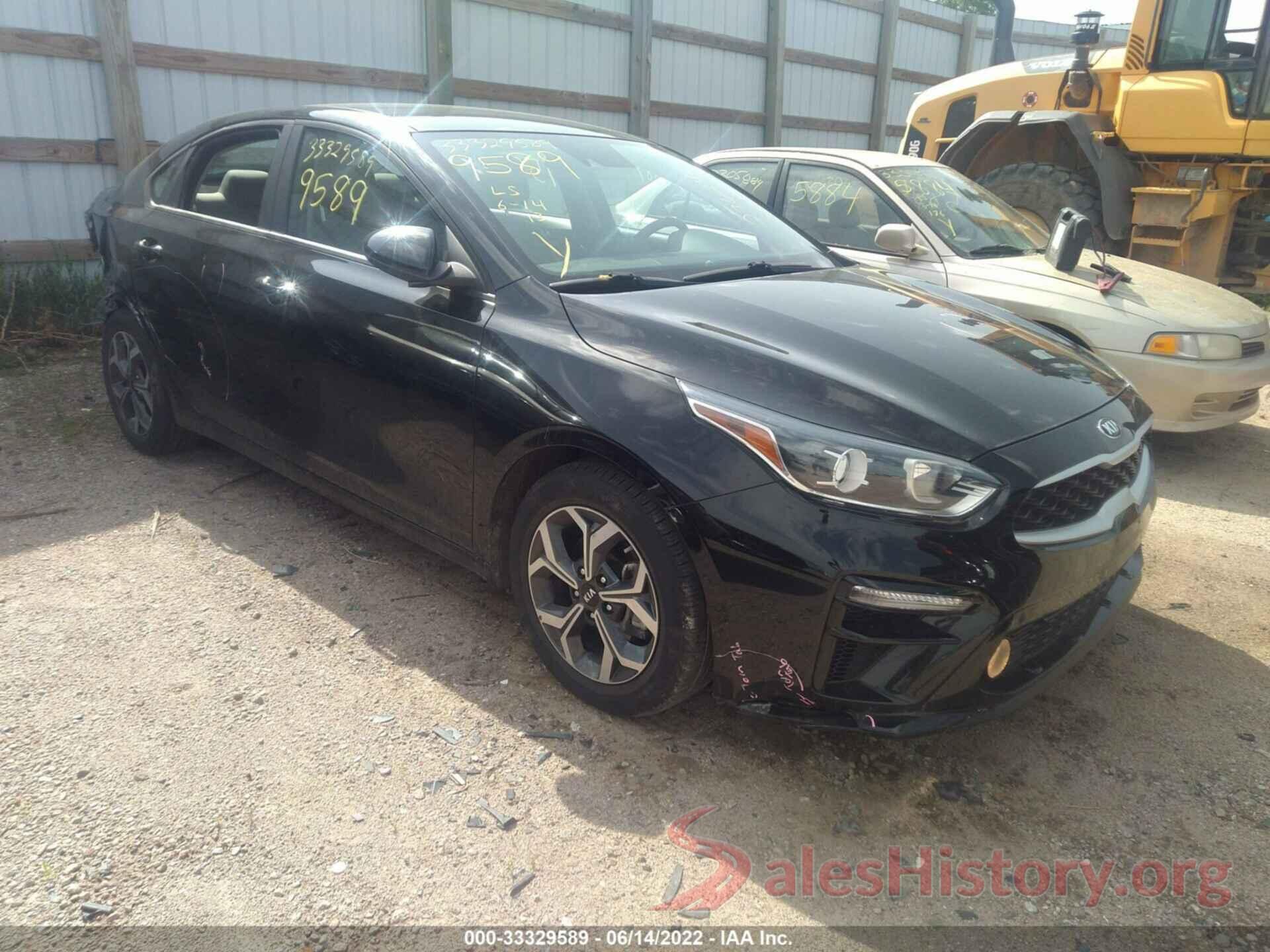 3KPF24AD4LE220508 2020 KIA FORTE