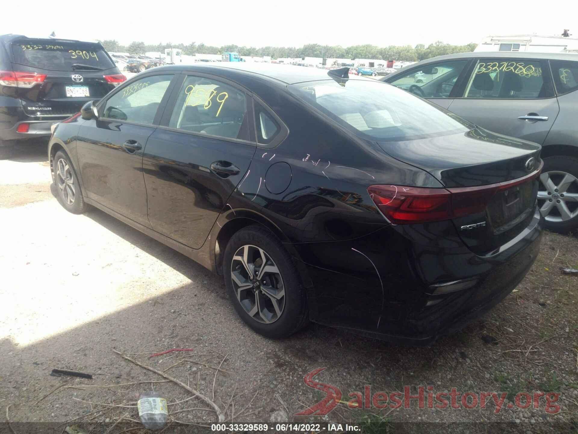 3KPF24AD4LE220508 2020 KIA FORTE