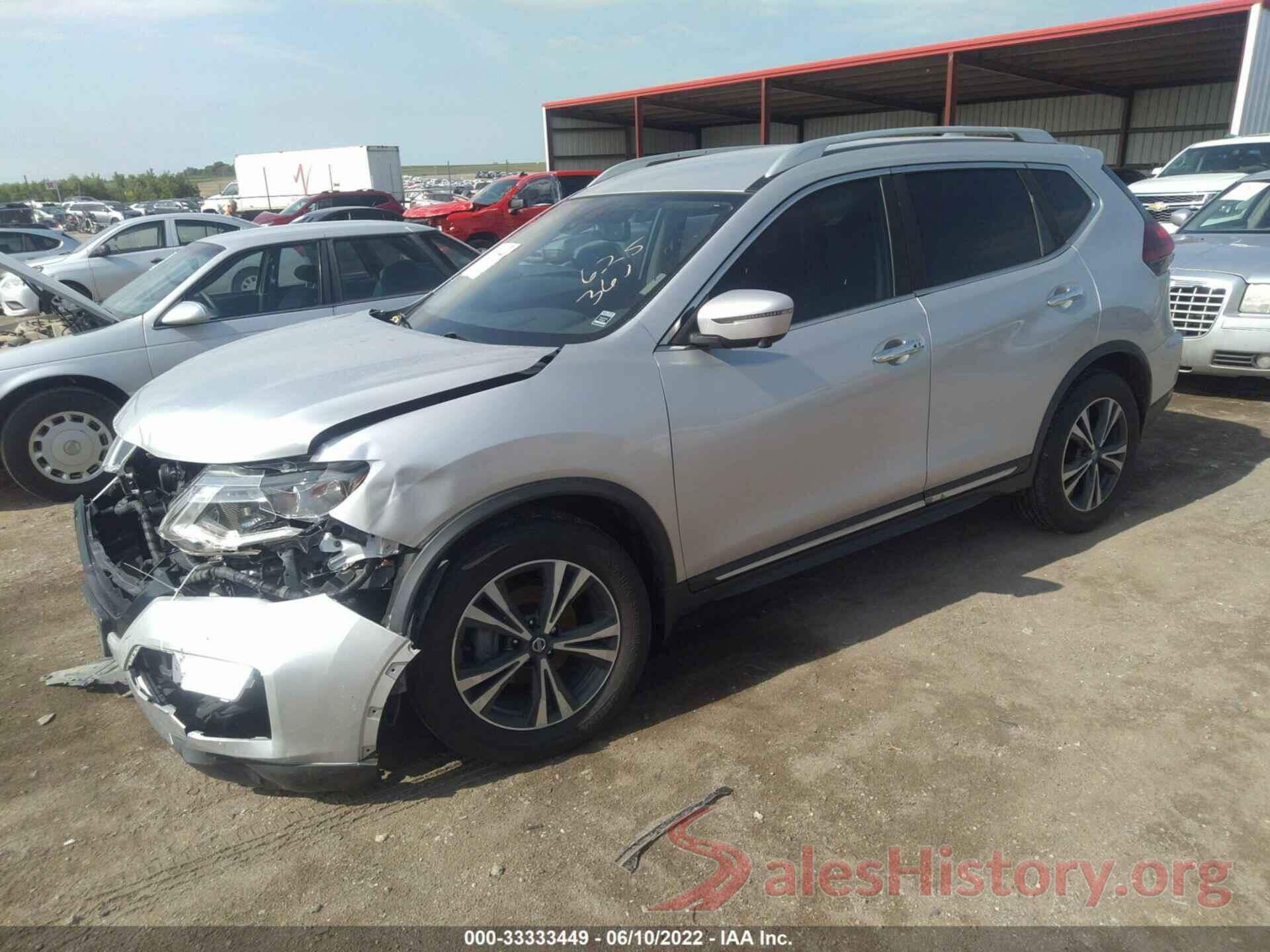 JN8AT2MVXJW319731 2018 NISSAN ROGUE