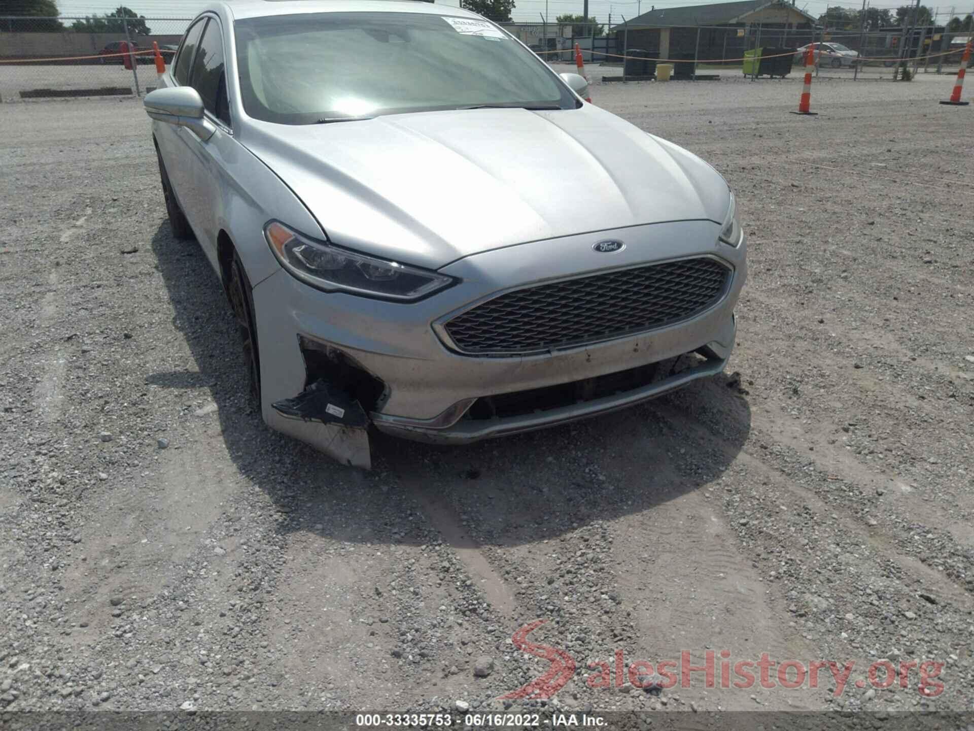 3FA6P0D91KR184162 2019 FORD FUSION