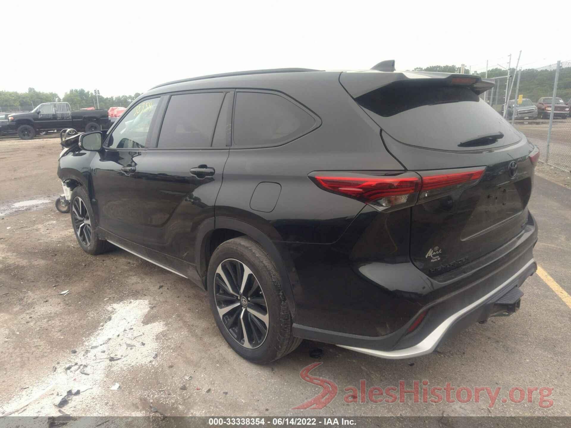 5TDJZRBH6NS170630 2022 TOYOTA HIGHLANDER