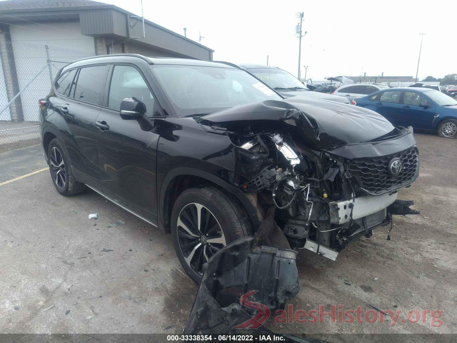 5TDJZRBH6NS170630 2022 TOYOTA HIGHLANDER