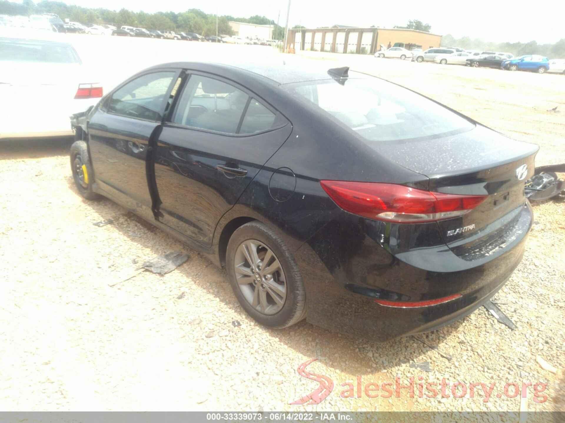 5NPD84LF2JH243055 2018 HYUNDAI ELANTRA