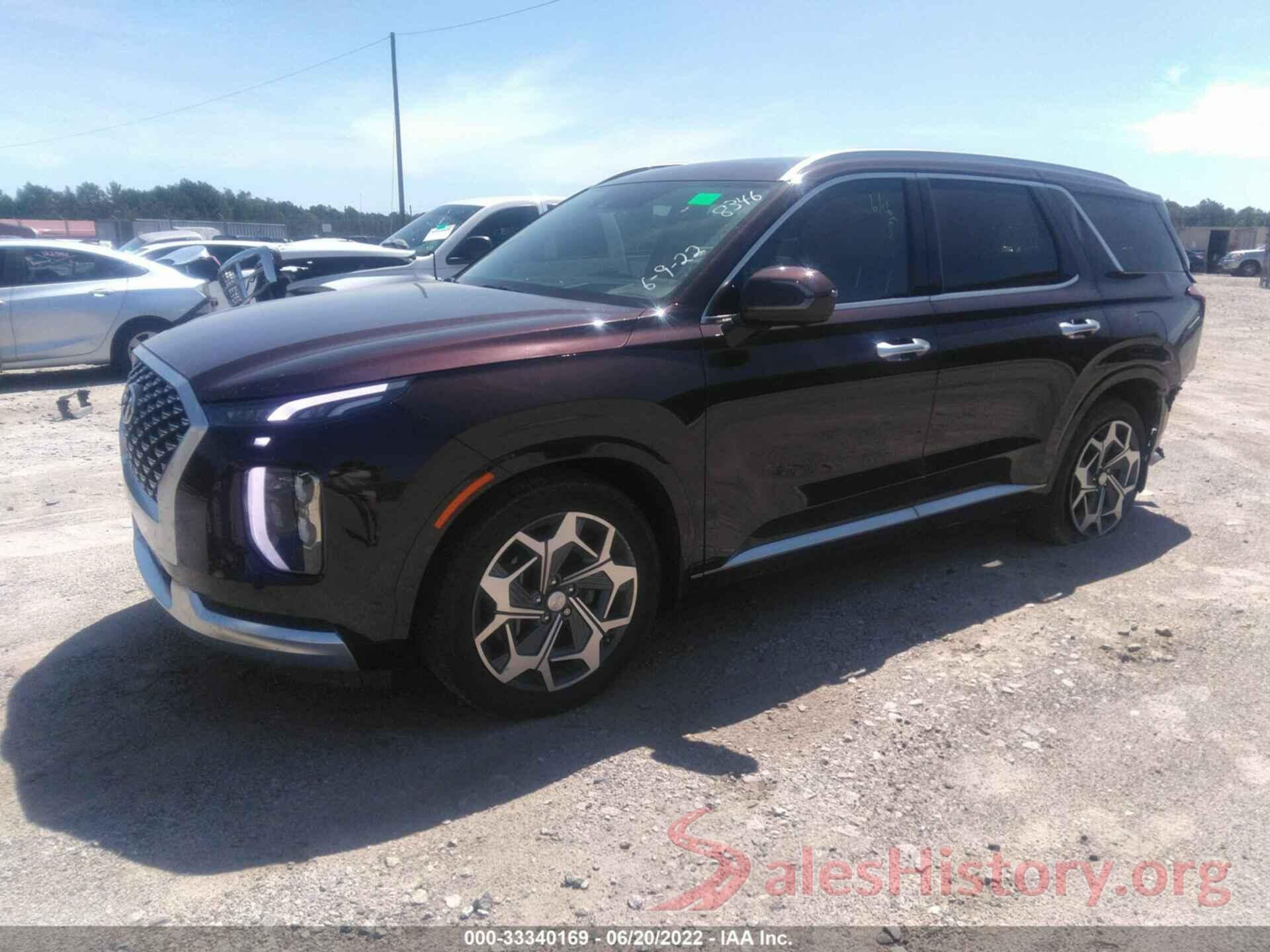 KM8R74HE4MU298346 2021 HYUNDAI PALISADE