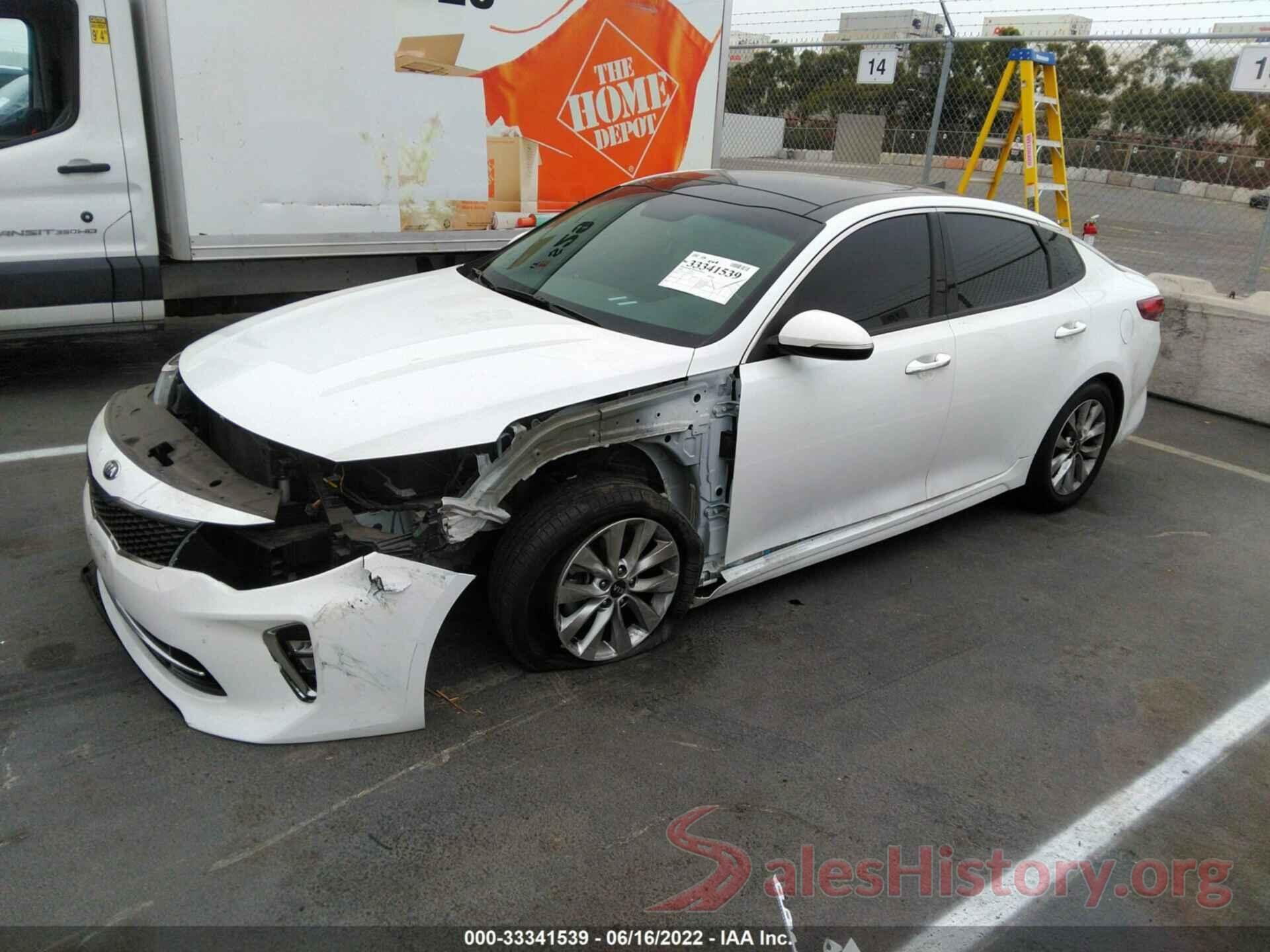 5XXGT4L39JG243261 2018 KIA OPTIMA