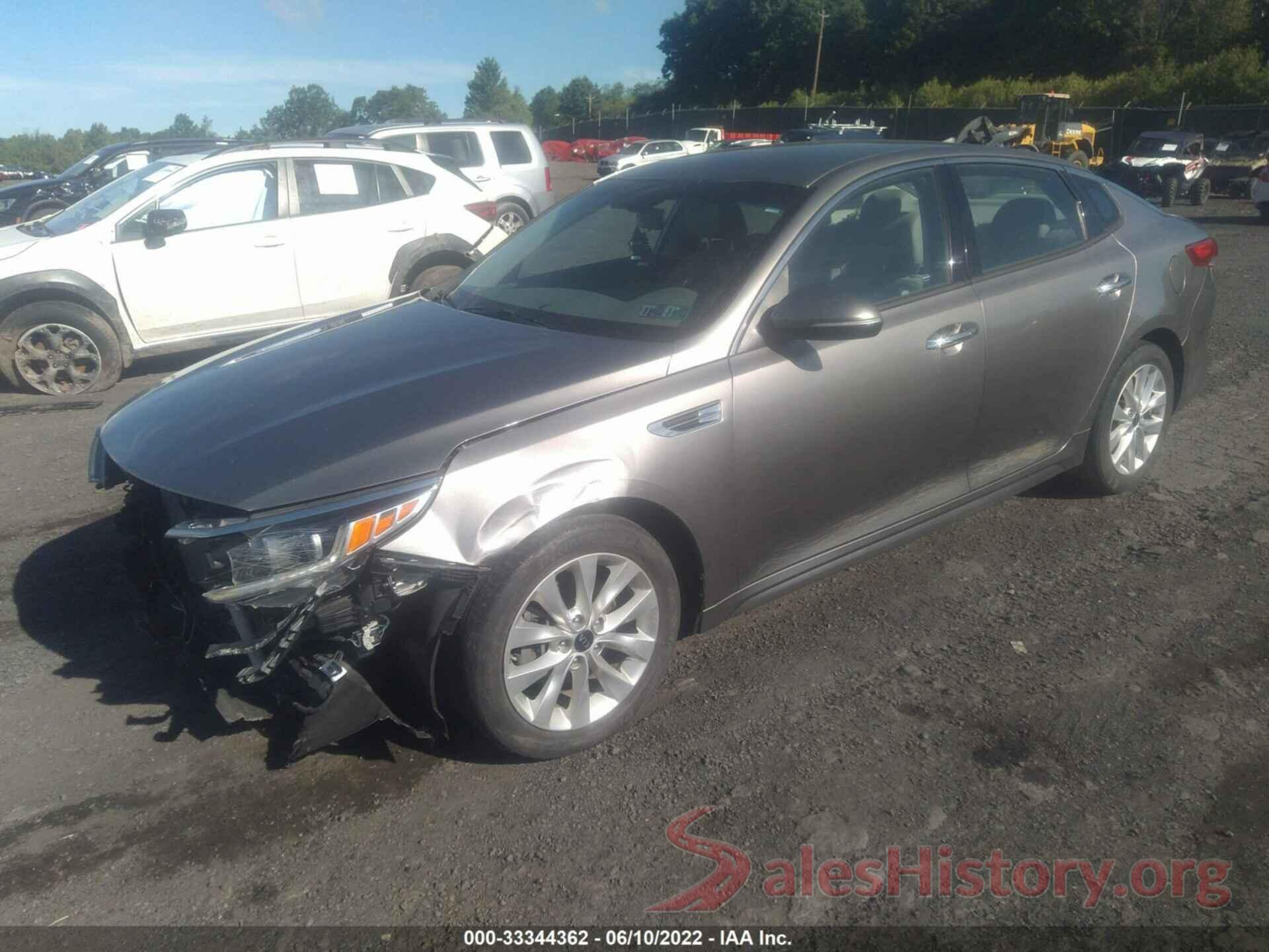 5XXGU4L37JG234653 2018 KIA OPTIMA