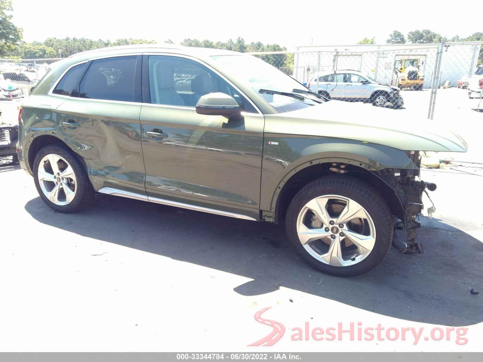 WA1FAAFY3N2004768 2022 AUDI Q5