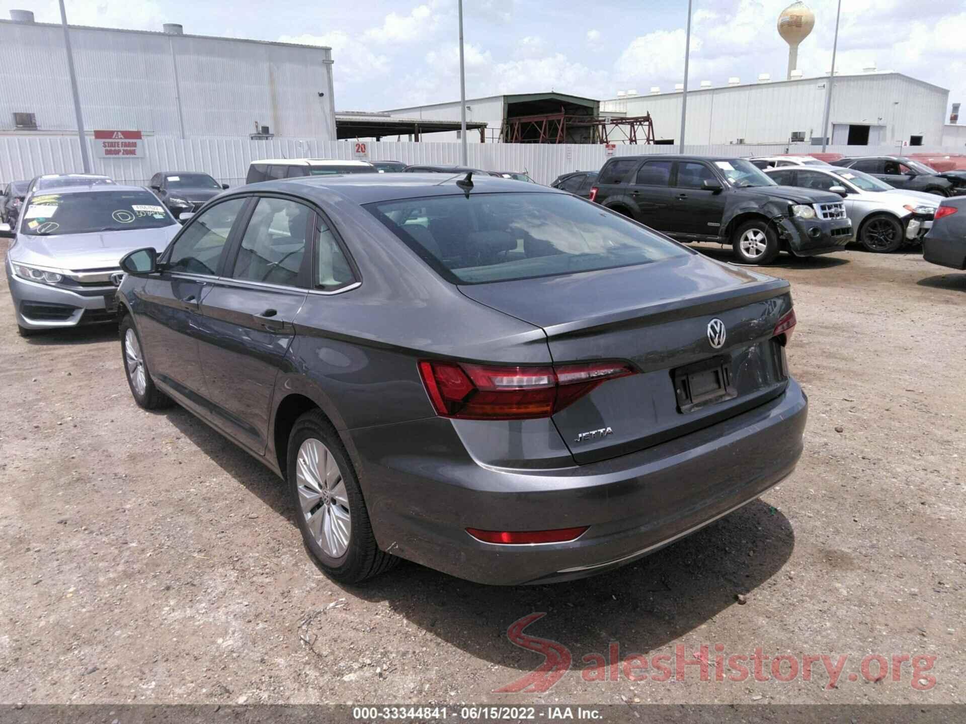 3VWC57BU7KM270413 2019 VOLKSWAGEN JETTA