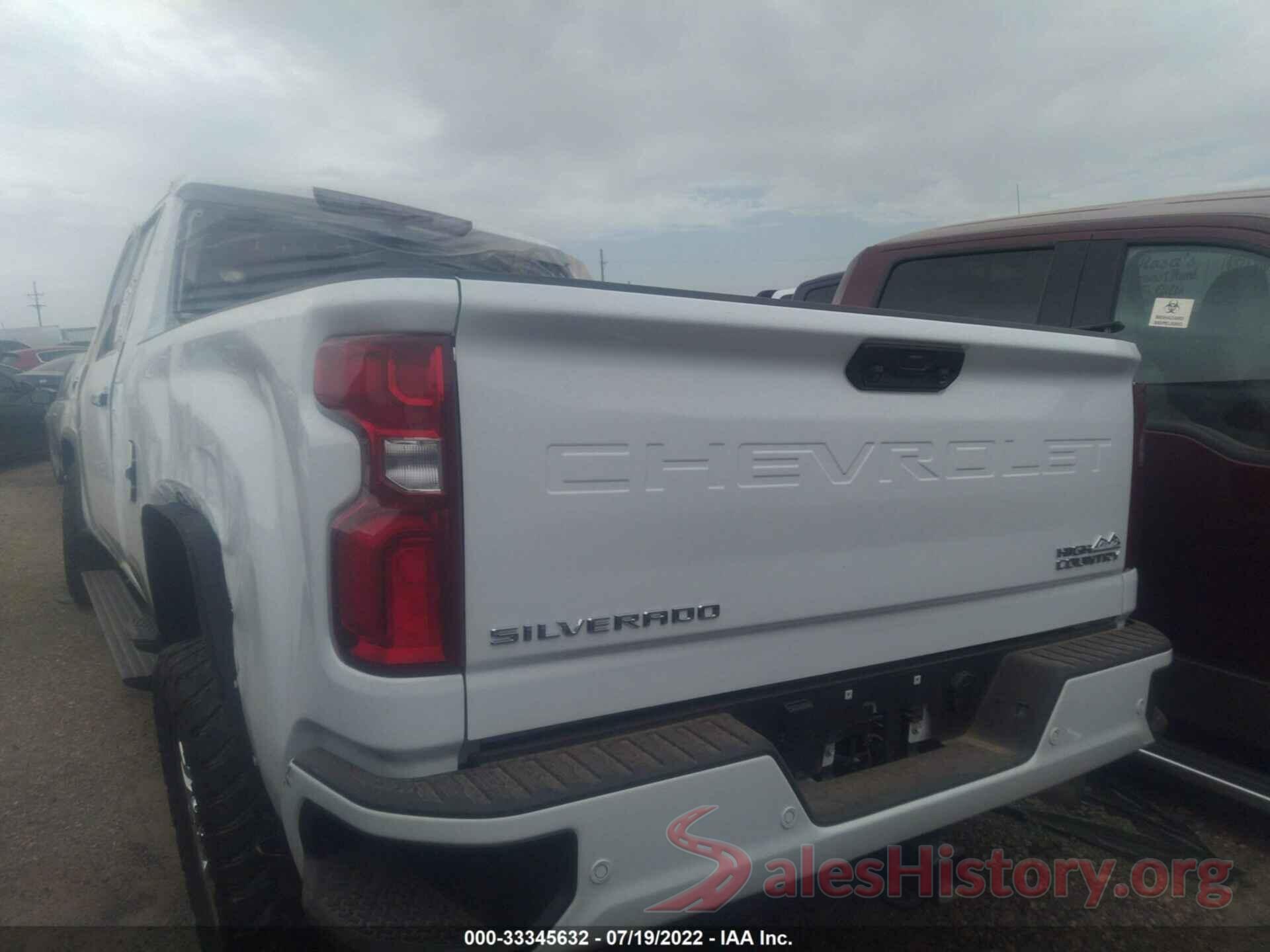 2GC4YREY1N1212088 2022 CHEVROLET SILVERADO 2500HD