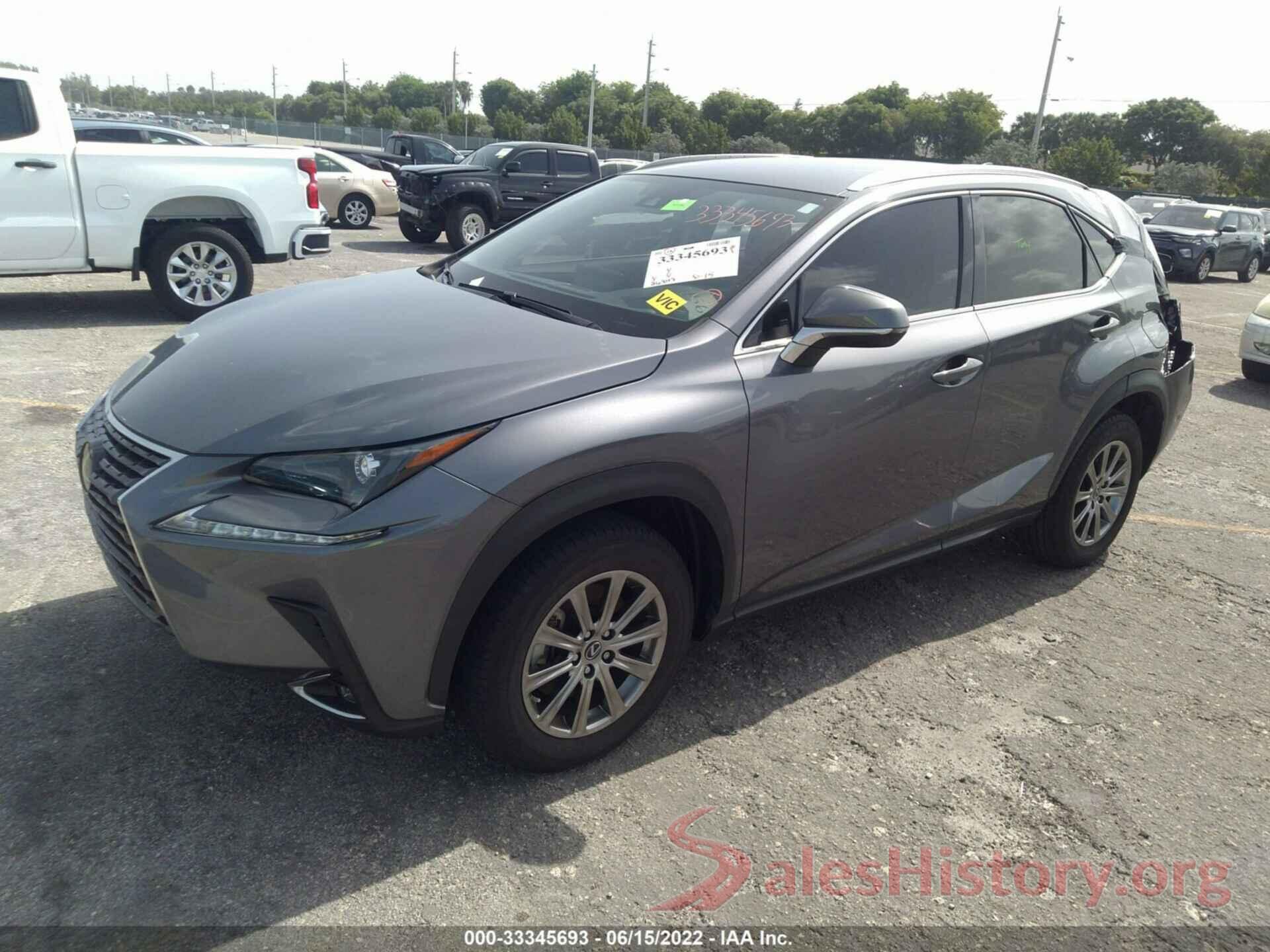 JTJAARBZ6L2161735 2020 LEXUS NX