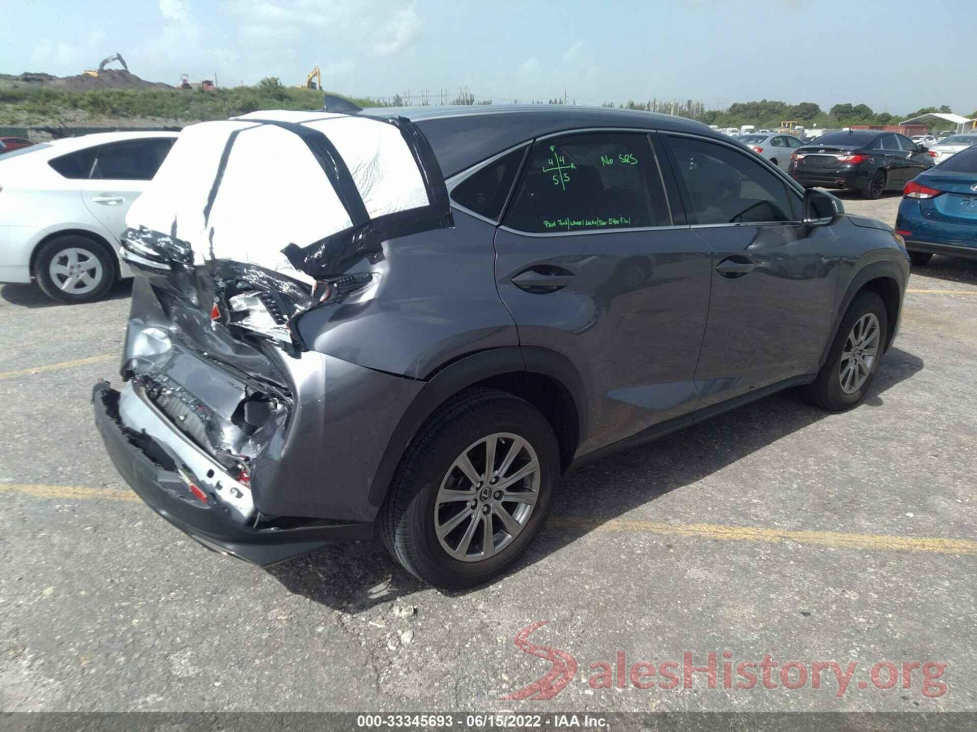 JTJAARBZ6L2161735 2020 LEXUS NX