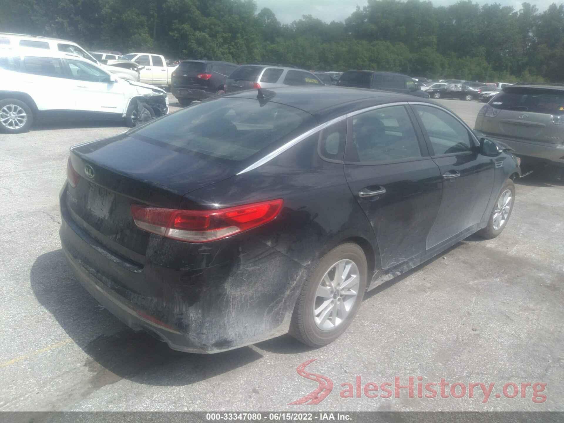 5XXGT4L31GG088164 2016 KIA OPTIMA