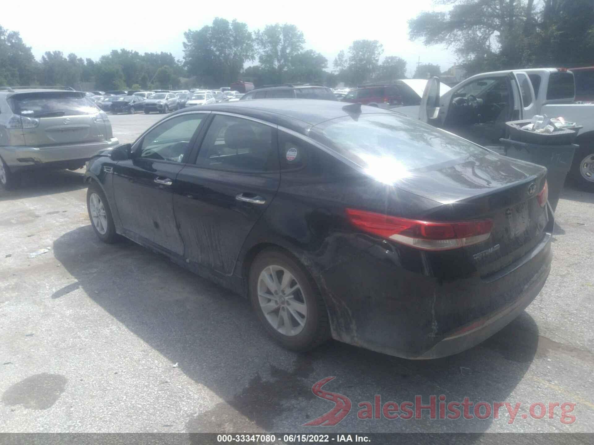 5XXGT4L31GG088164 2016 KIA OPTIMA