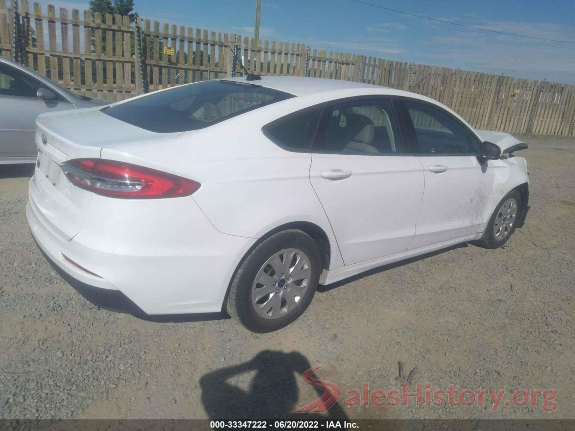 3FA6P0G74KR281172 2019 FORD FUSION