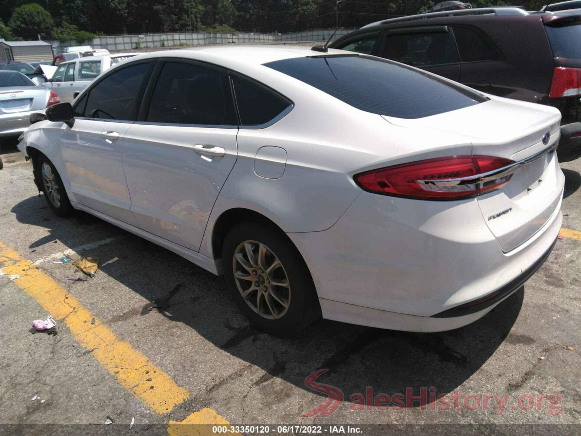 3FA6P0G77HR198411 2017 FORD FUSION