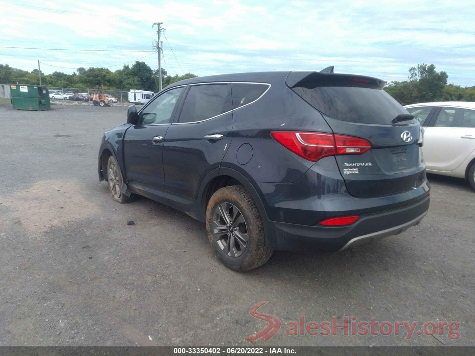 5XYZTDLB9GG350072 2016 HYUNDAI SANTA FE SPORT