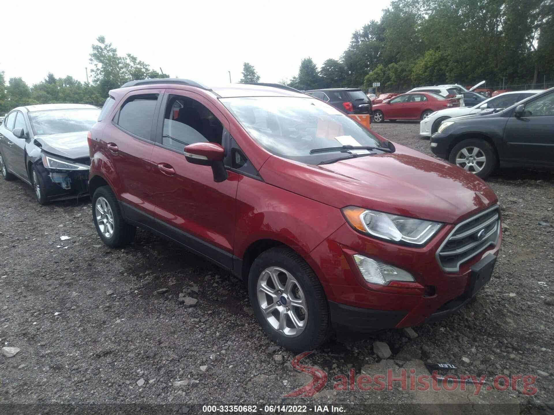 MAJ3P1TE3JC202343 2018 FORD ECOSPORT