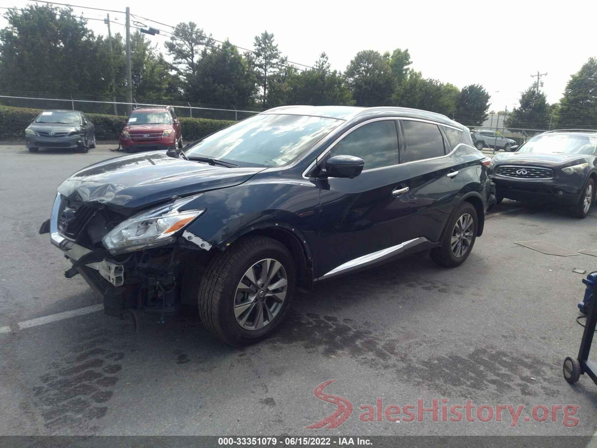 5N1AZ2MHXHN136586 2017 NISSAN MURANO