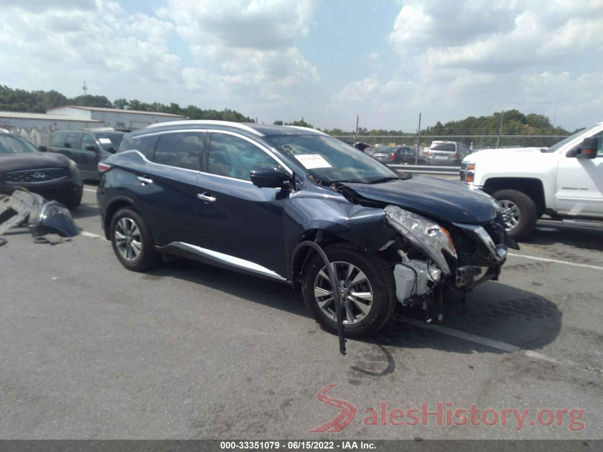 5N1AZ2MHXHN136586 2017 NISSAN MURANO