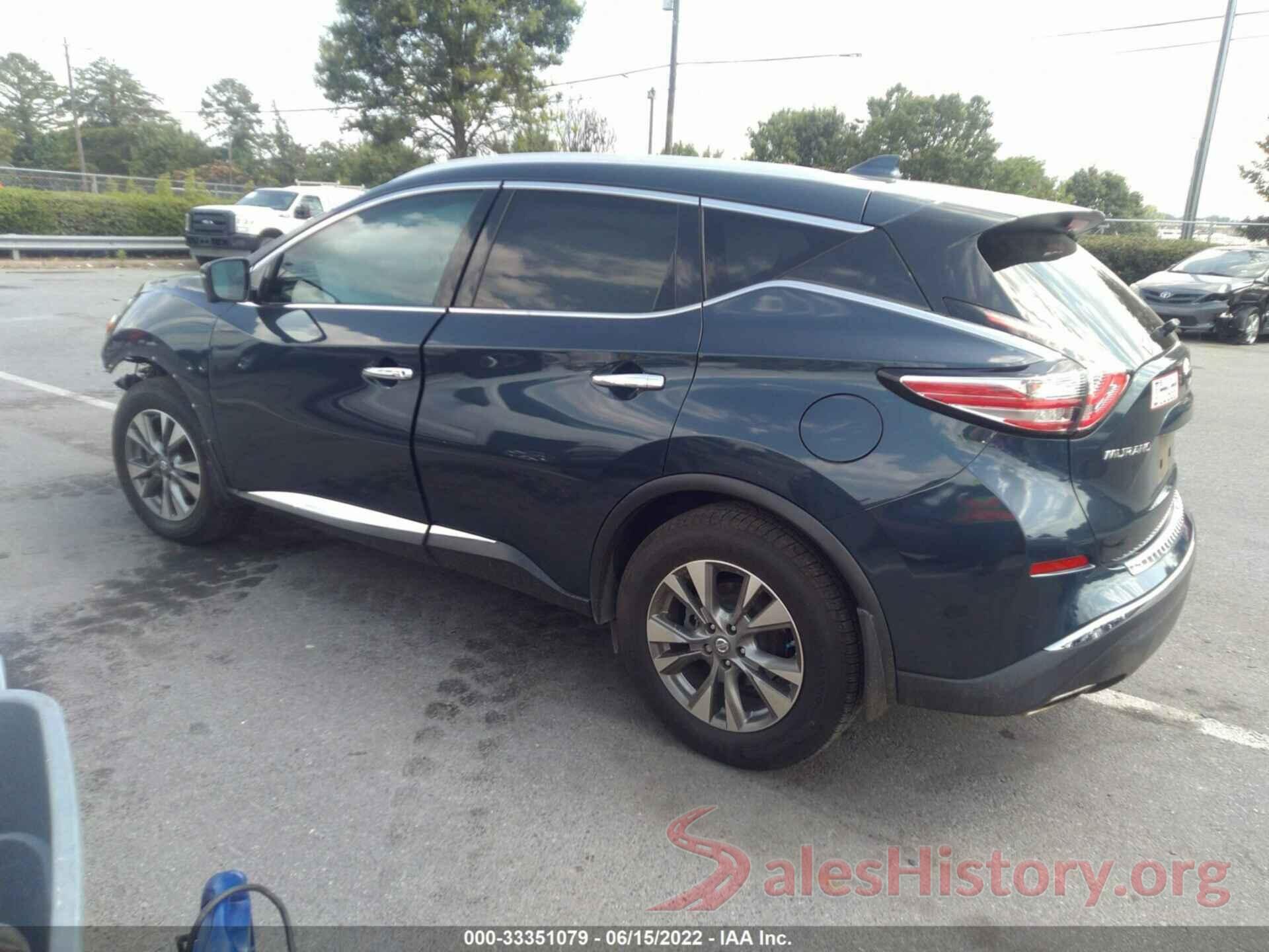 5N1AZ2MHXHN136586 2017 NISSAN MURANO