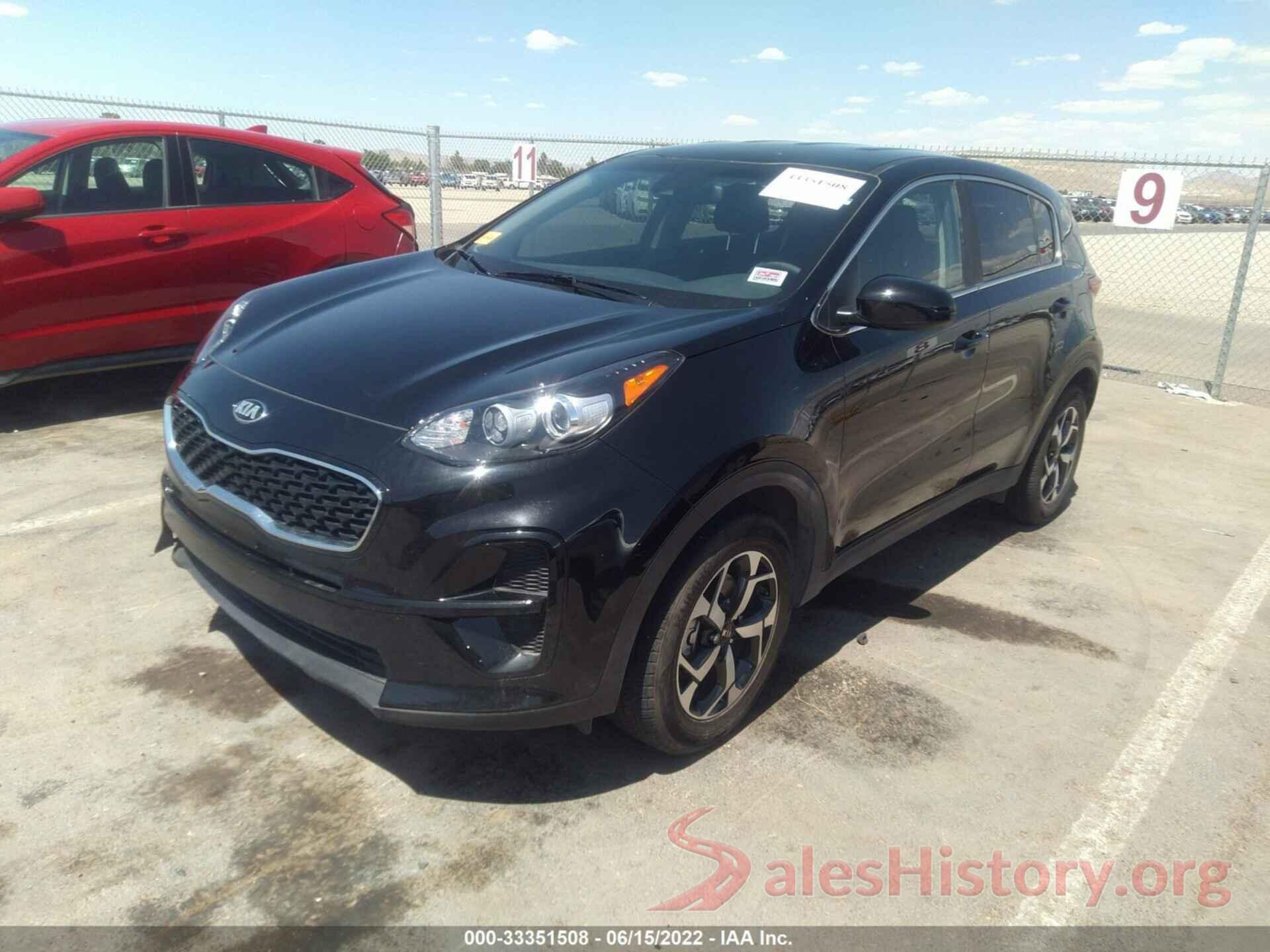 KNDPM3AC2N7968922 2022 KIA SPORTAGE