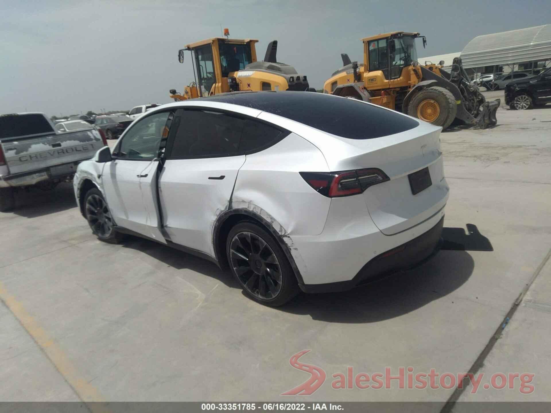 5YJYGDEE6MF103425 2021 TESLA MODEL Y