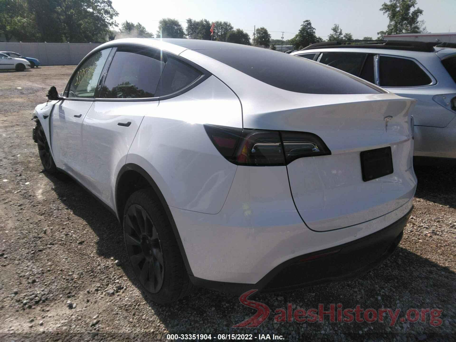 5YJYGDEE8MF300001 2021 TESLA MODEL Y