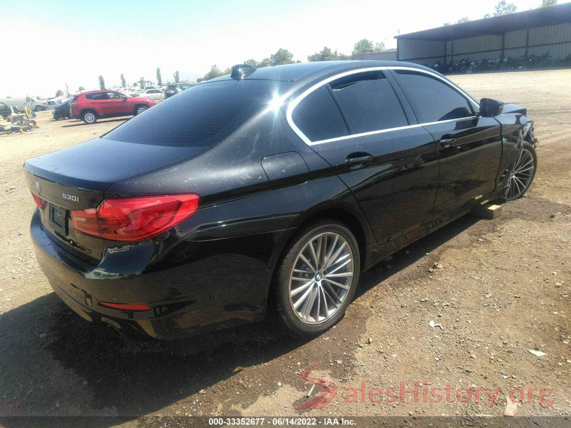 WBAJA5C55KWW38876 2019 BMW 5 SERIES