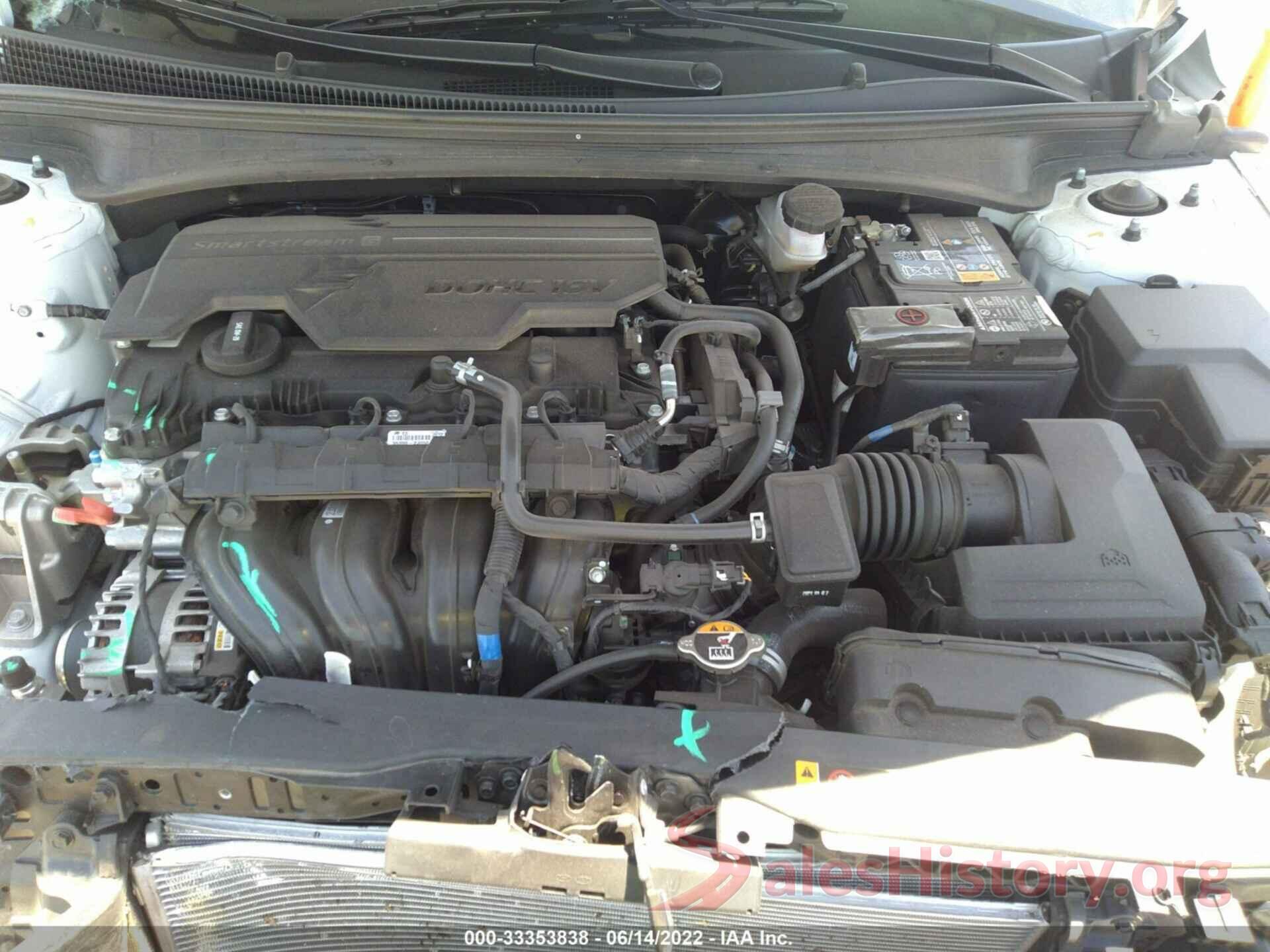 5NPLP4AG4NH068257 2022 HYUNDAI ELANTRA