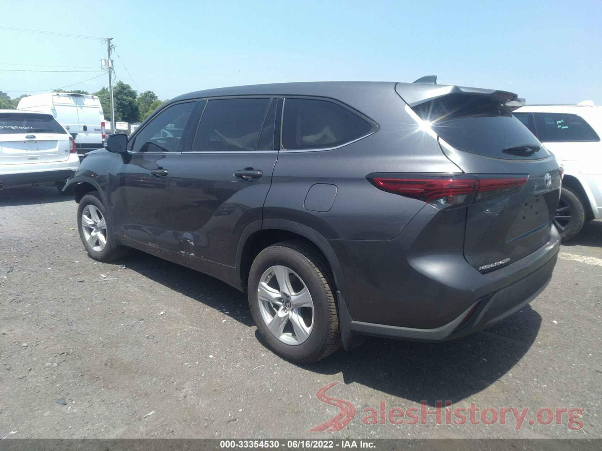 5TDBZRBH5MS542638 2021 TOYOTA HIGHLANDER