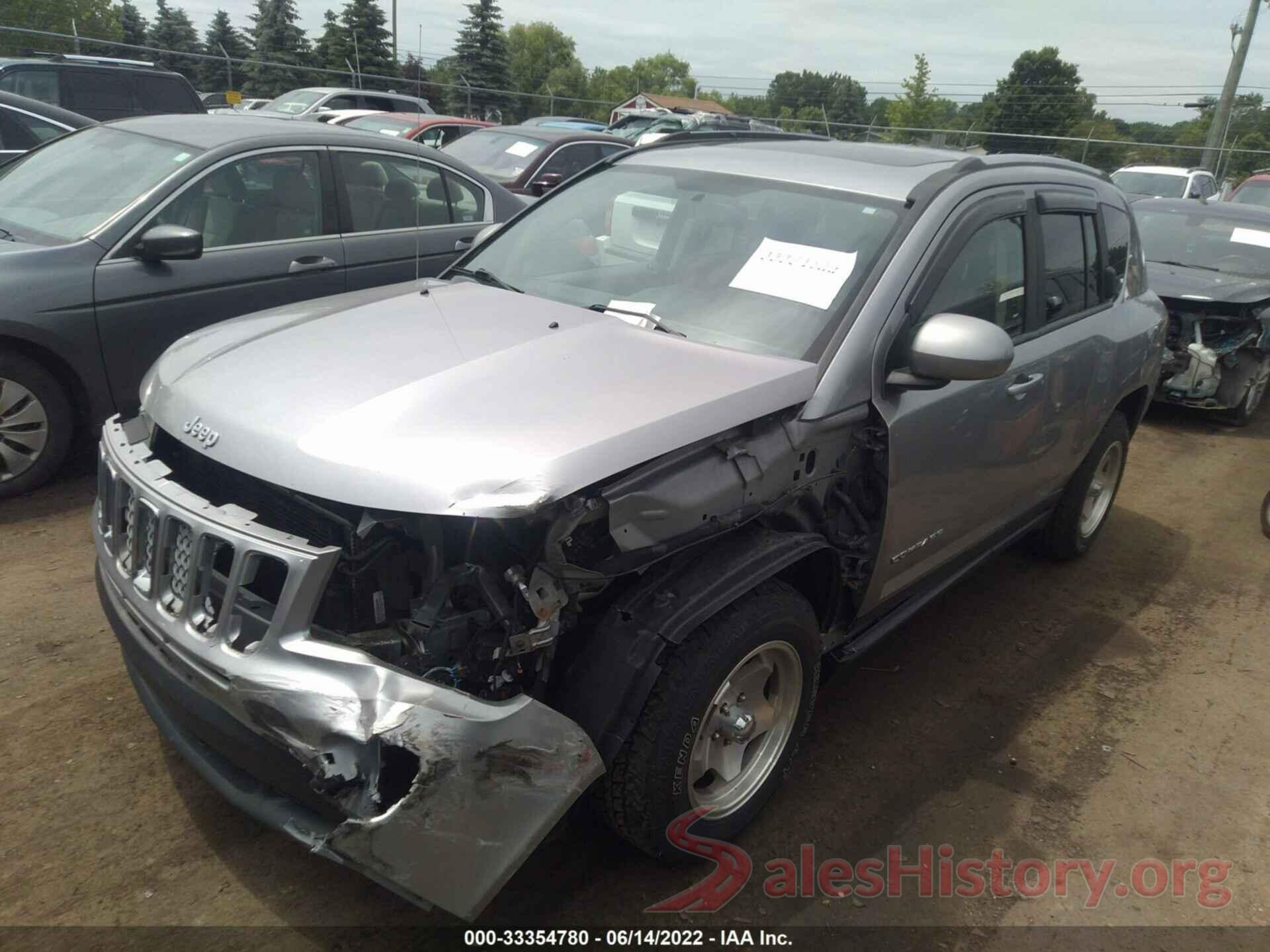 1C4NJDEB7HD127661 2017 JEEP COMPASS